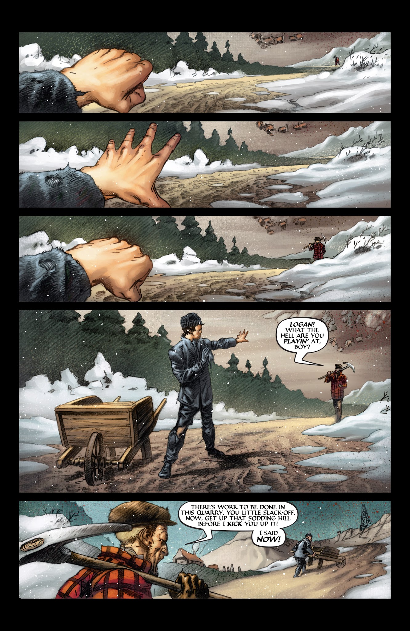 Read online Wolverine Epic Collection: Blood Debt comic -  Issue # TPB - 329