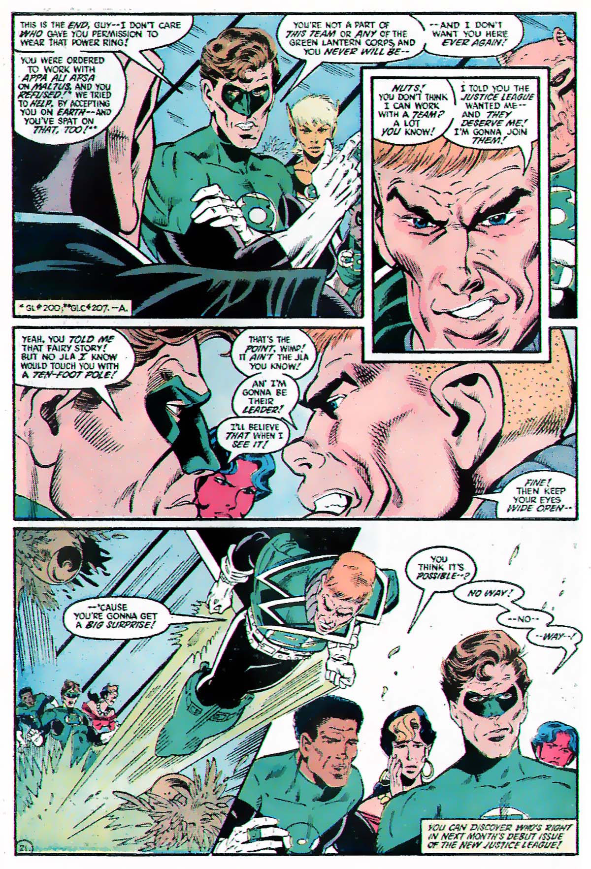 Read online Green Lantern (1960) comic -  Issue #211 - 22
