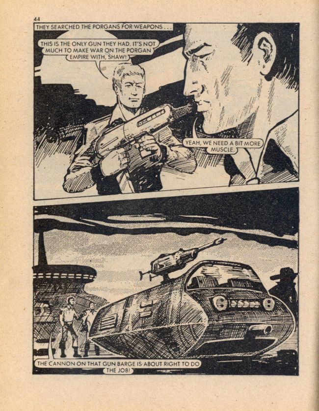 Read online Starblazer comic -  Issue #27 - 44