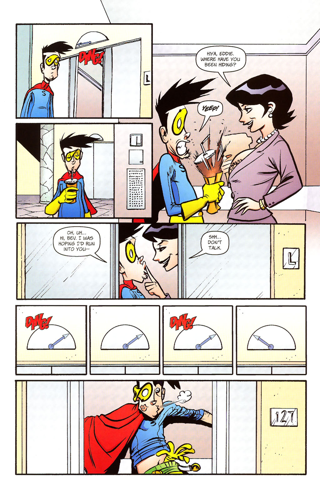 Read online Paul Jenkins' Sidekick comic -  Issue #2 - 23