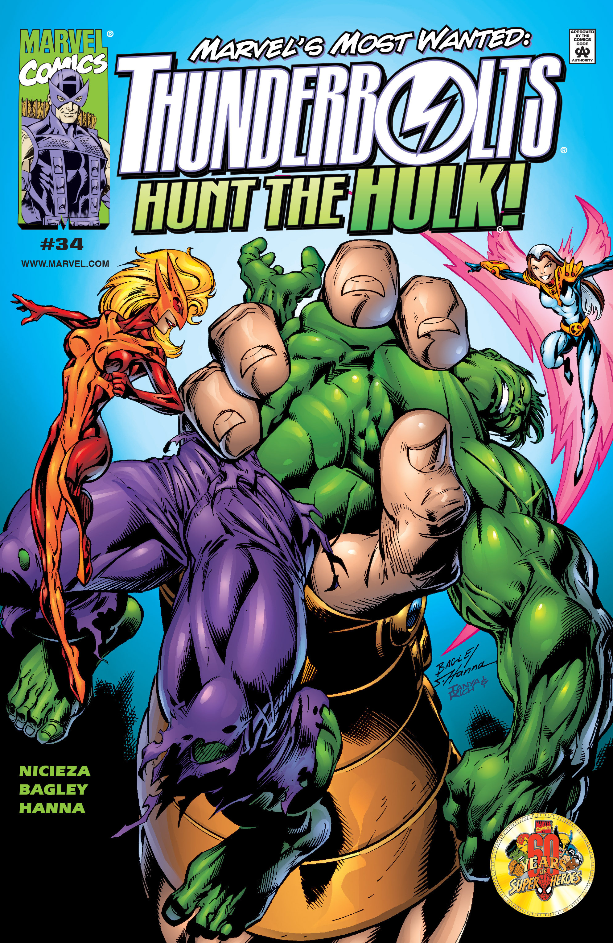 Read online Thunderbolts (1997) comic -  Issue #34 - 1