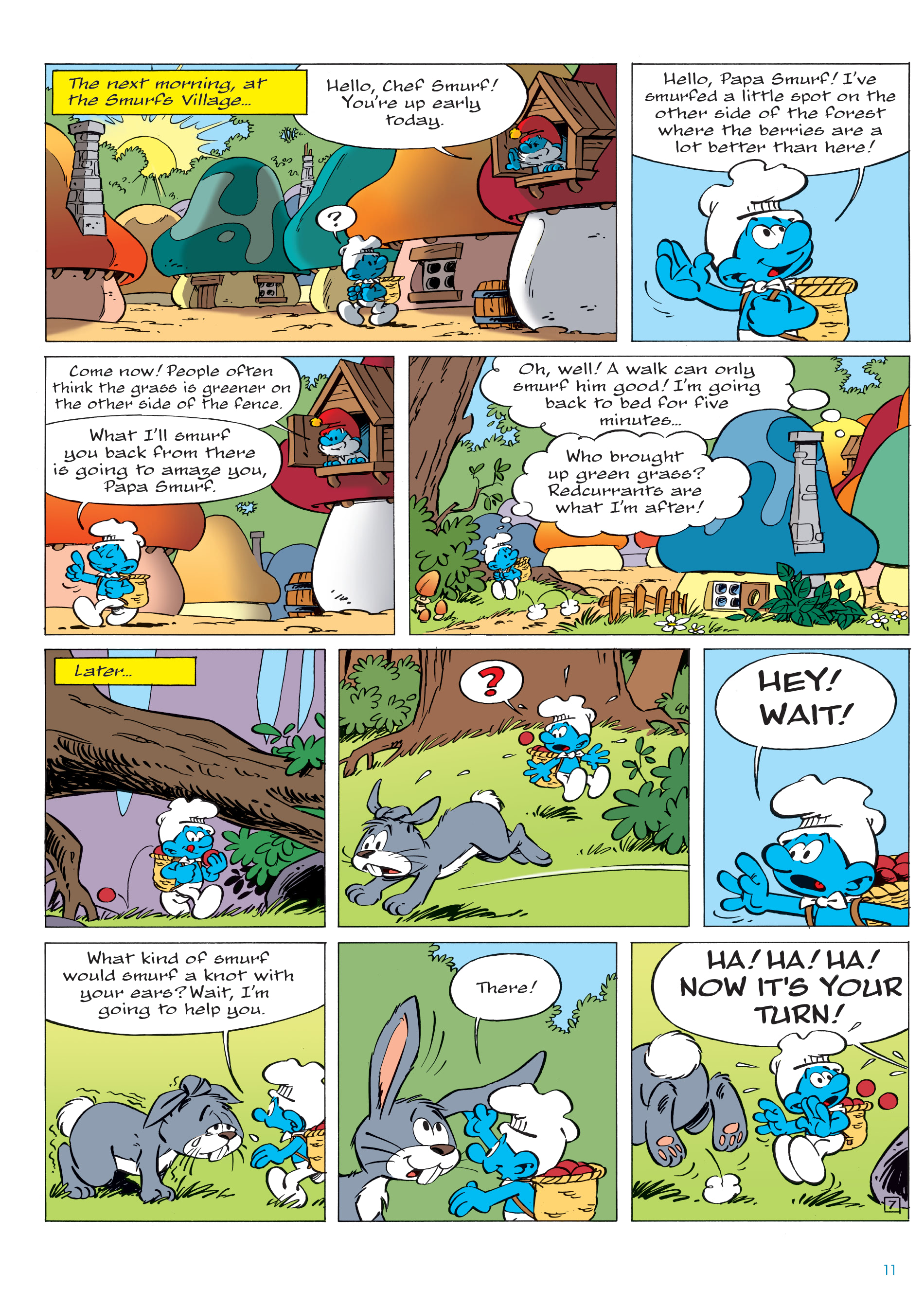 Read online The Smurfs Tales comic -  Issue # TPB 1 (Part 1) - 12