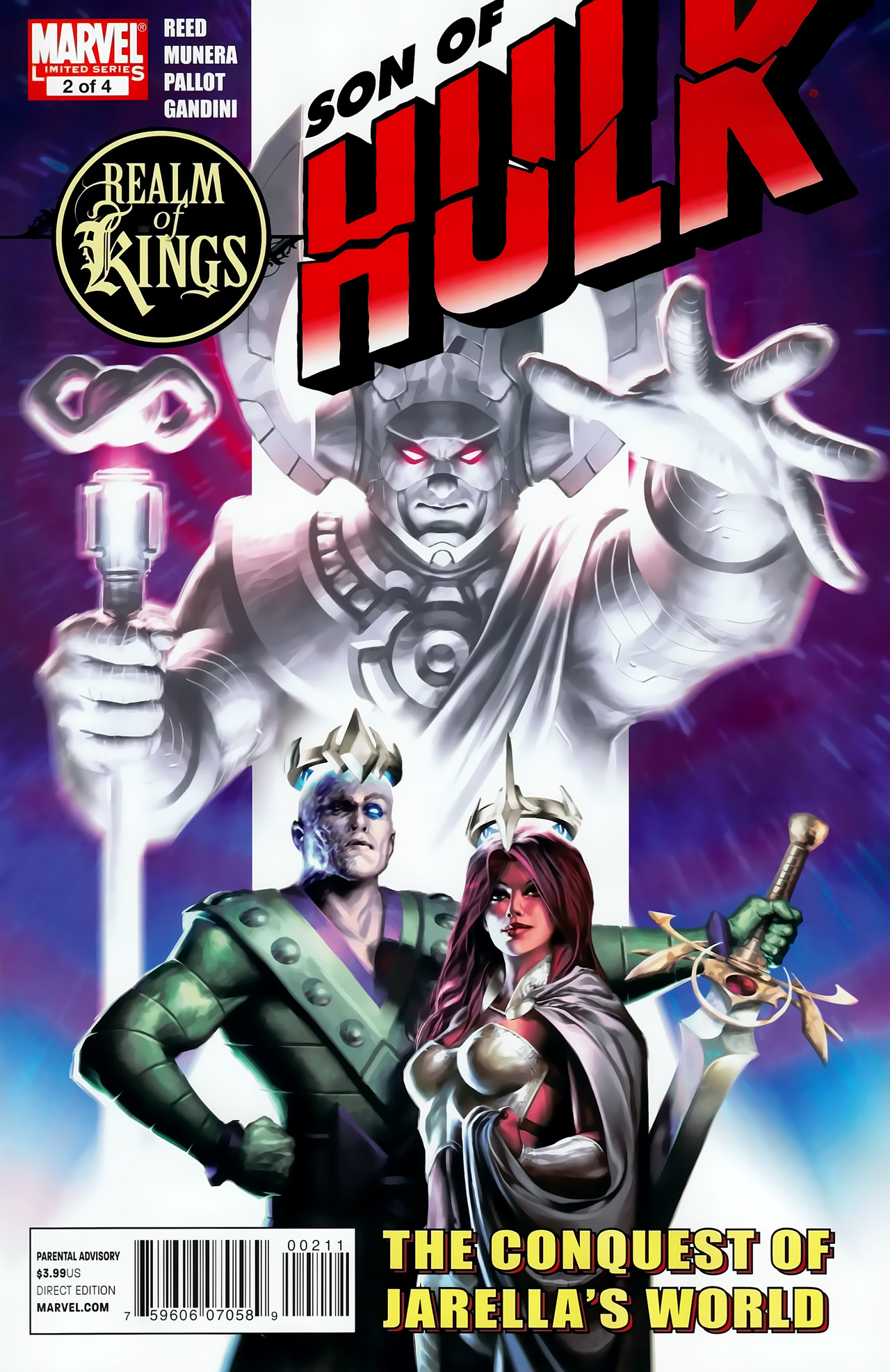 Read online Realm of Kings: Son of Hulk comic -  Issue #2 - 1