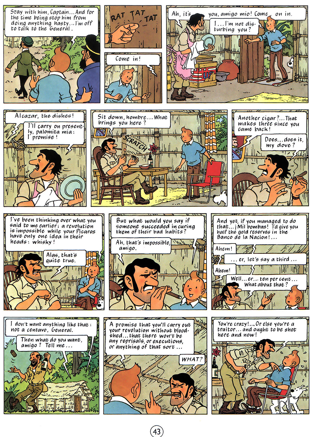 Read online The Adventures of Tintin comic -  Issue #23 - 46