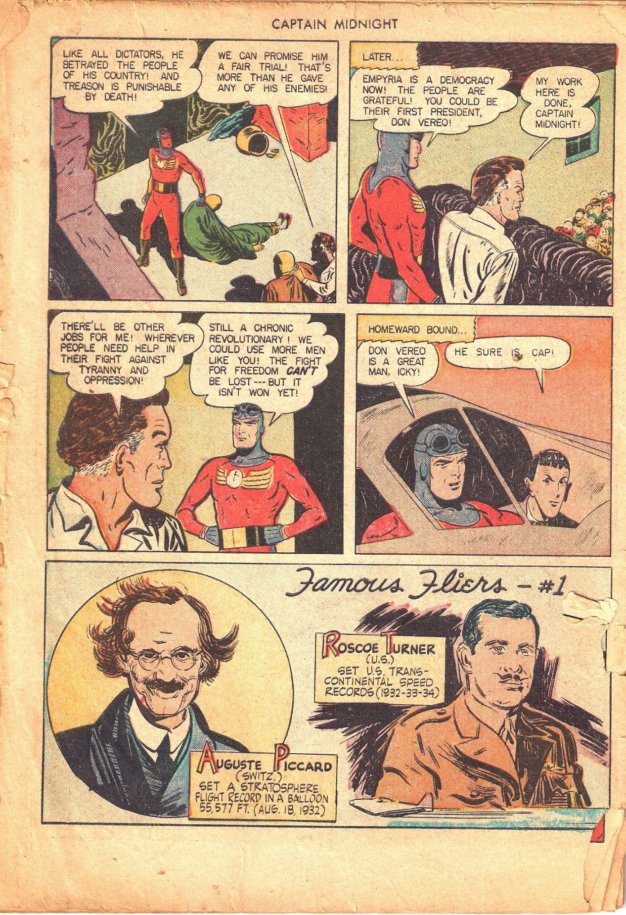 Read online Captain Midnight (1942) comic -  Issue #49 - 38
