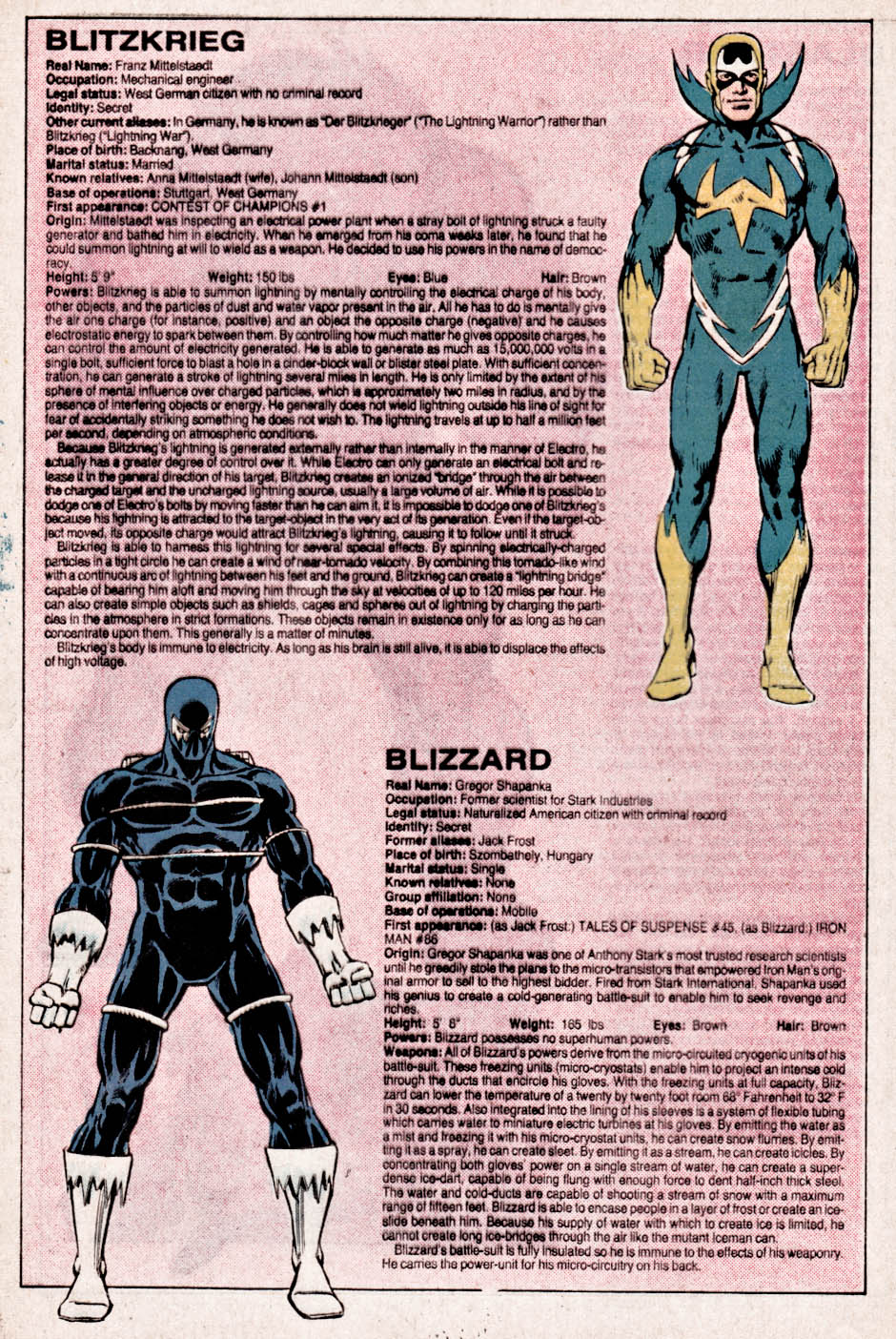 The Official Handbook of the Marvel Universe issue 2 - Page 16