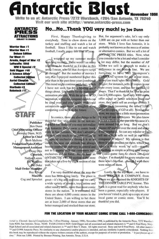 Read online Asrial vs. Cheetah comic -  Issue #2 - 3