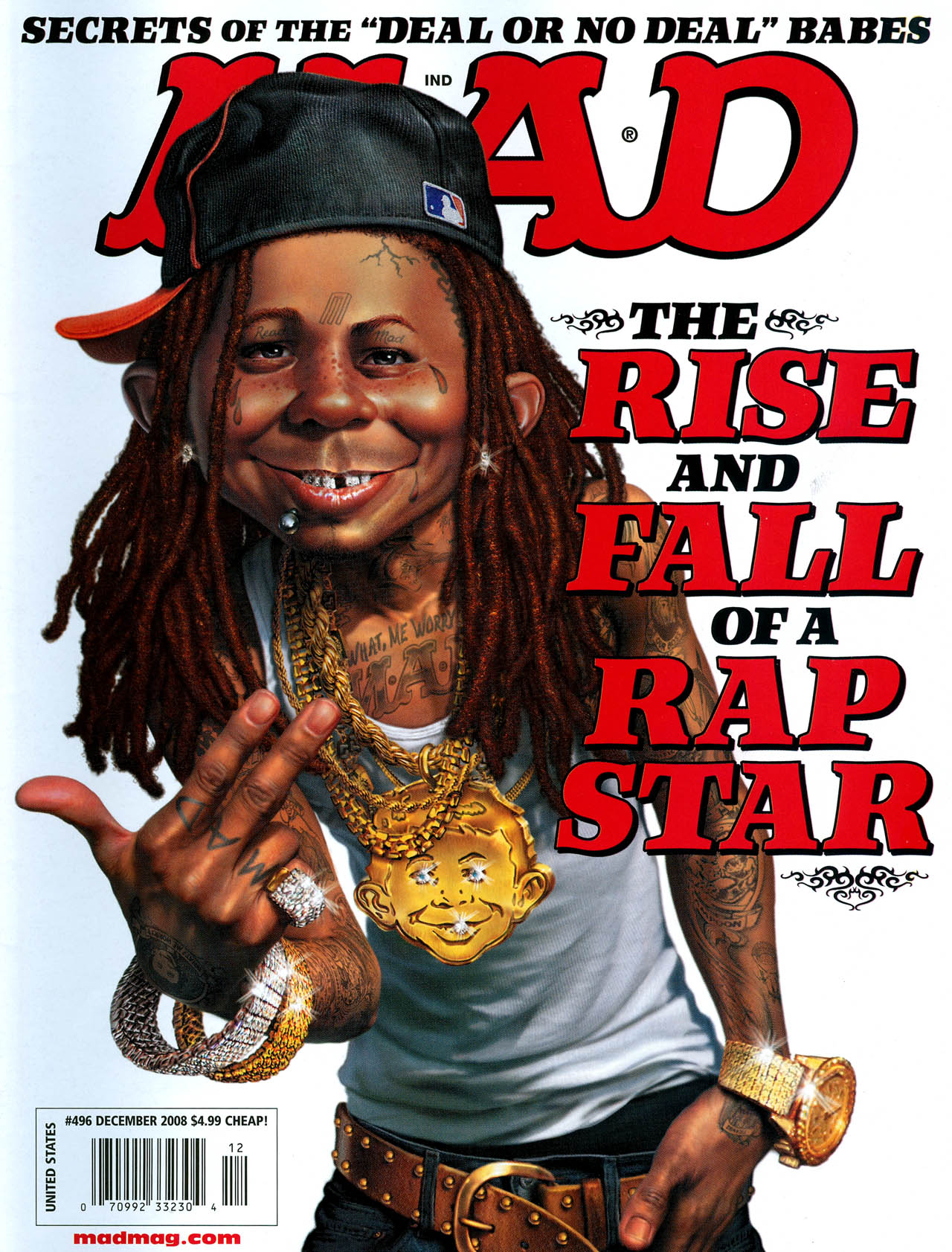 Read online MAD comic -  Issue #496 - 1