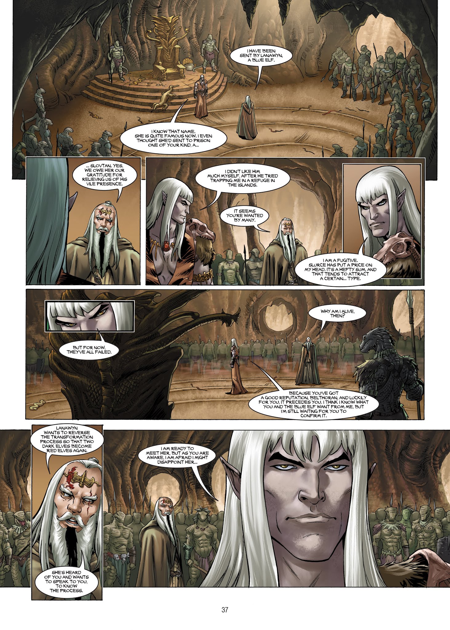 Read online Elves comic -  Issue #21 - 35