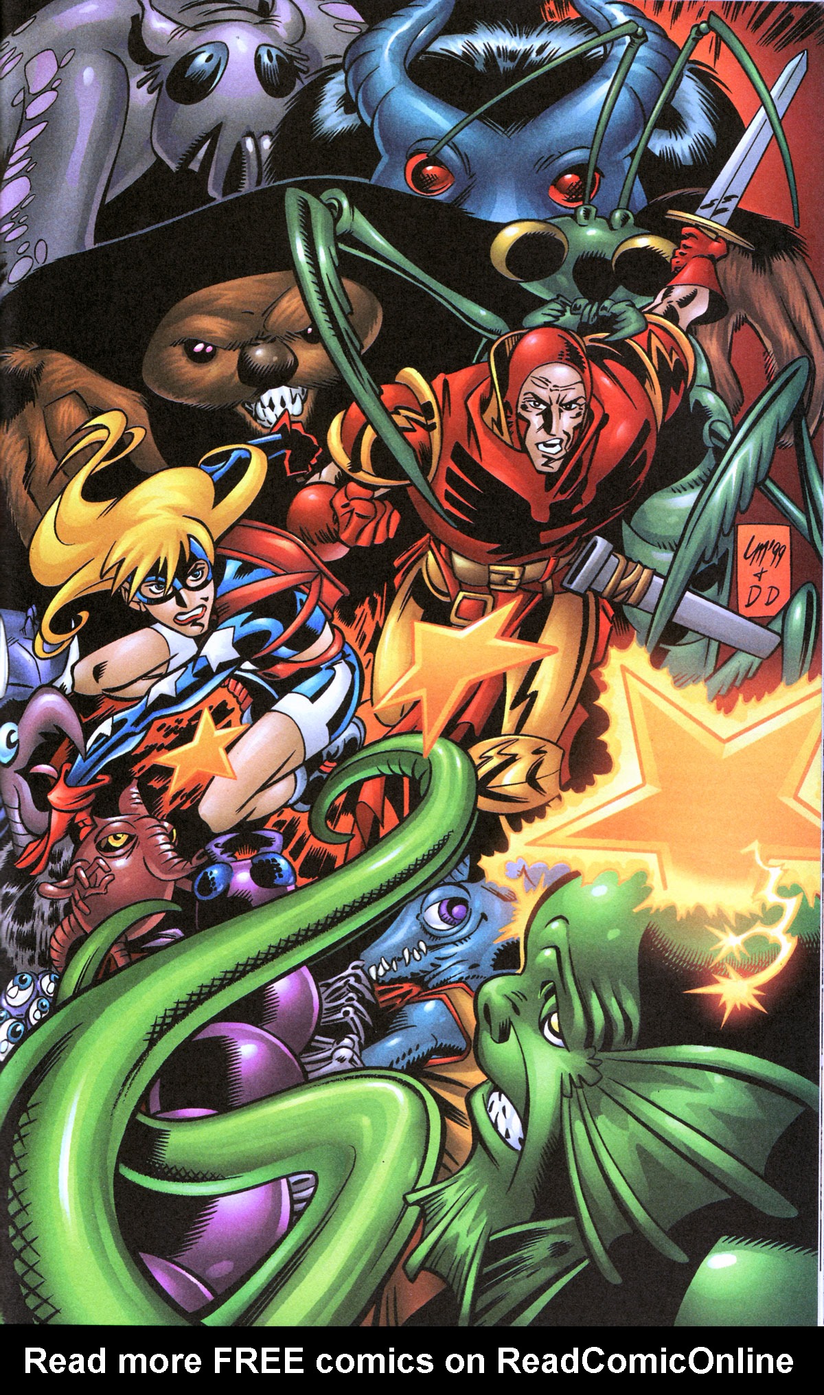 Read online Stars and S.T.R.I.P.E. comic -  Issue # _TPB 2 - 11