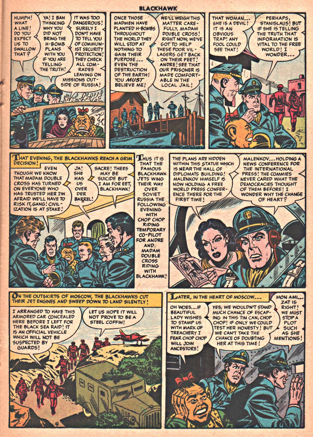 Read online Blackhawk (1957) comic -  Issue #83 - 21