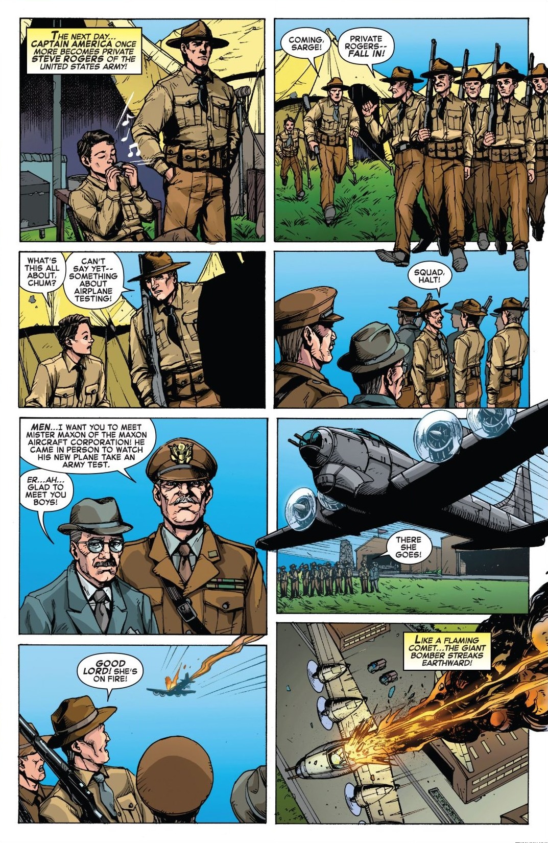Read online Captain America Anniversary Tribute comic -  Issue # Full - 18