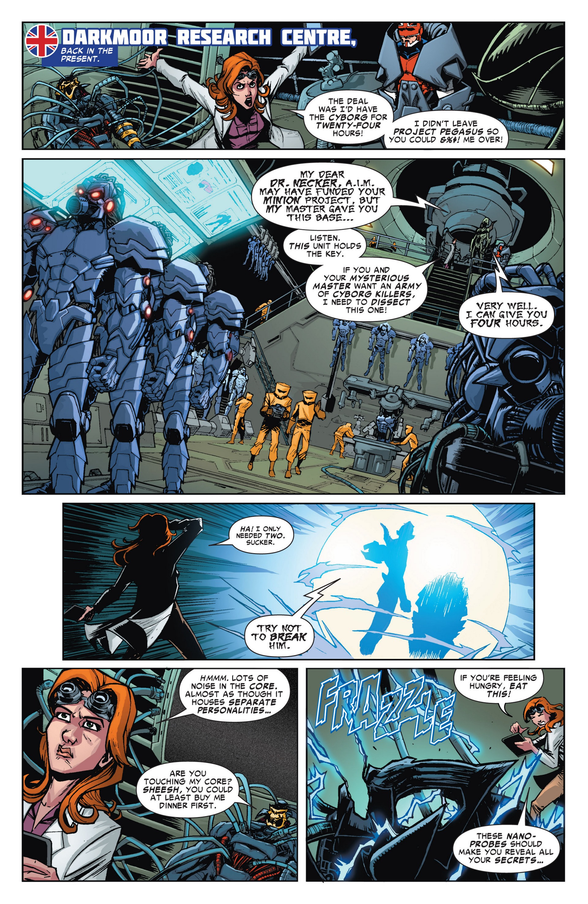 Read online Revolutionary War: Death's Head II comic -  Issue # Full - 10