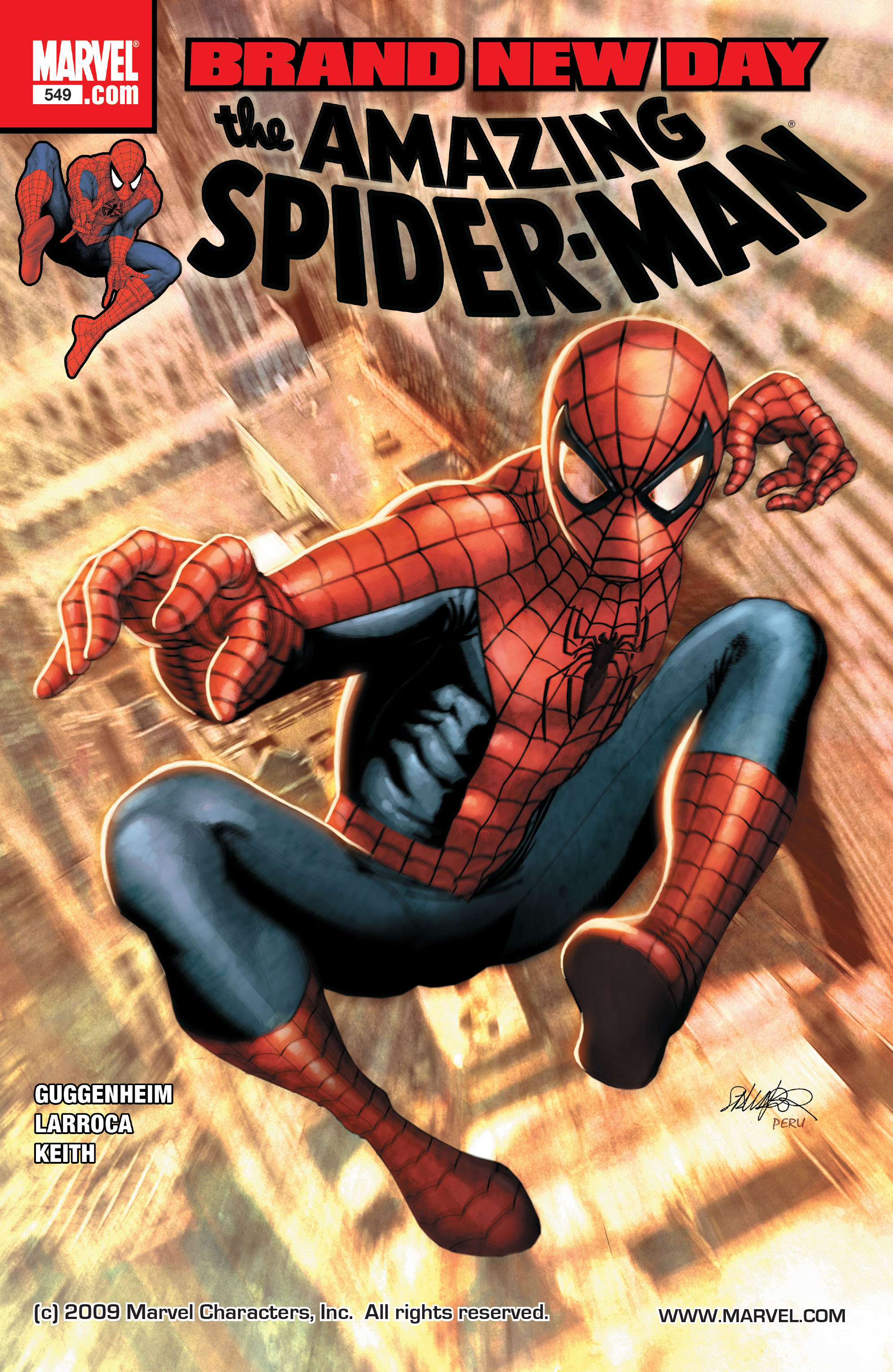 Read online The Amazing Spider-Man (1963) comic -  Issue #549 - 1