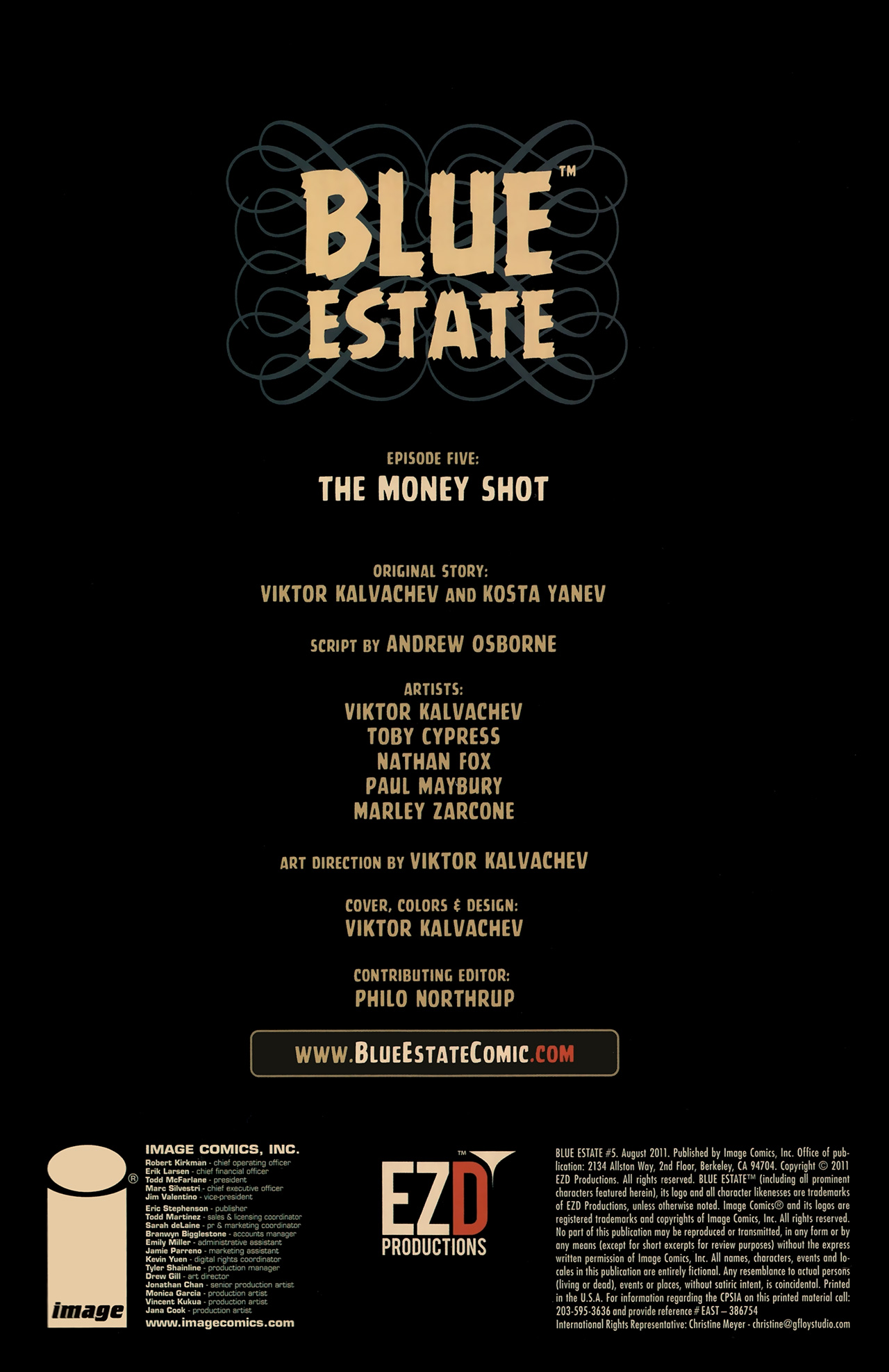 Read online Blue Estate comic -  Issue #5 - 2