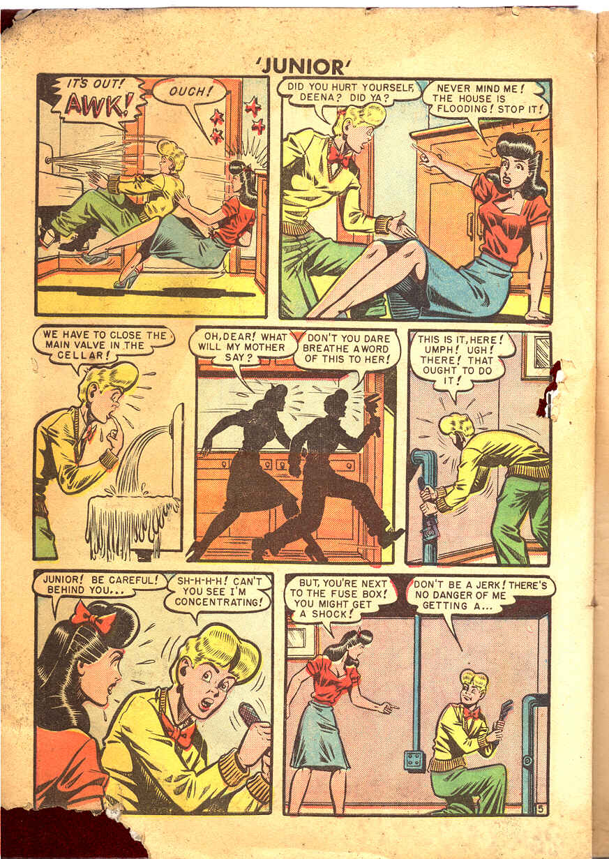 Read online Junior (1947) comic -  Issue #16 - 6