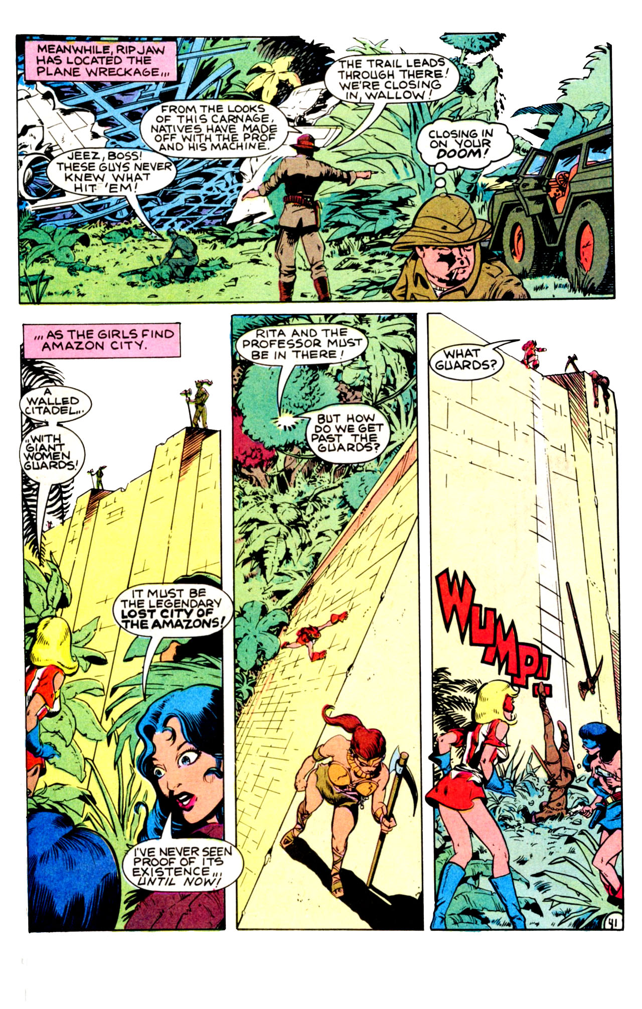 Read online Untold Origin of FemForce comic -  Issue # Full - 43