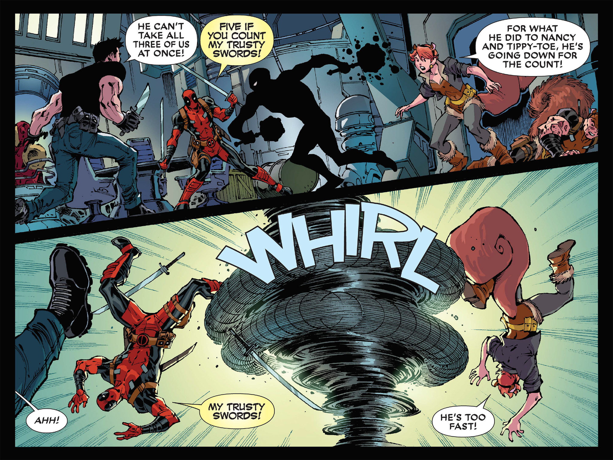 Read online Deadpool: Too Soon? Infinite Comic comic -  Issue #7 - 43