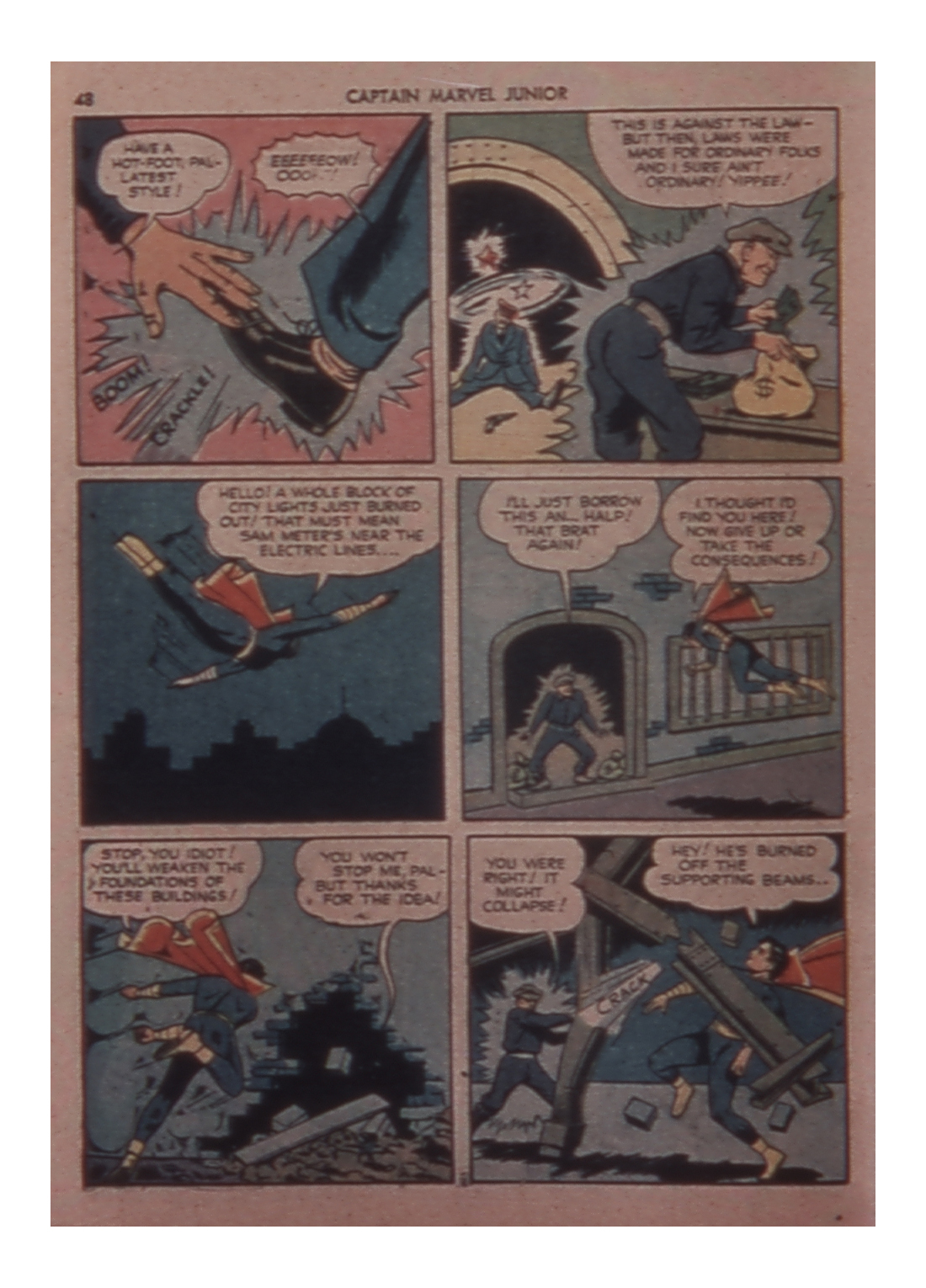 Read online Captain Marvel, Jr. comic -  Issue #7 - 48