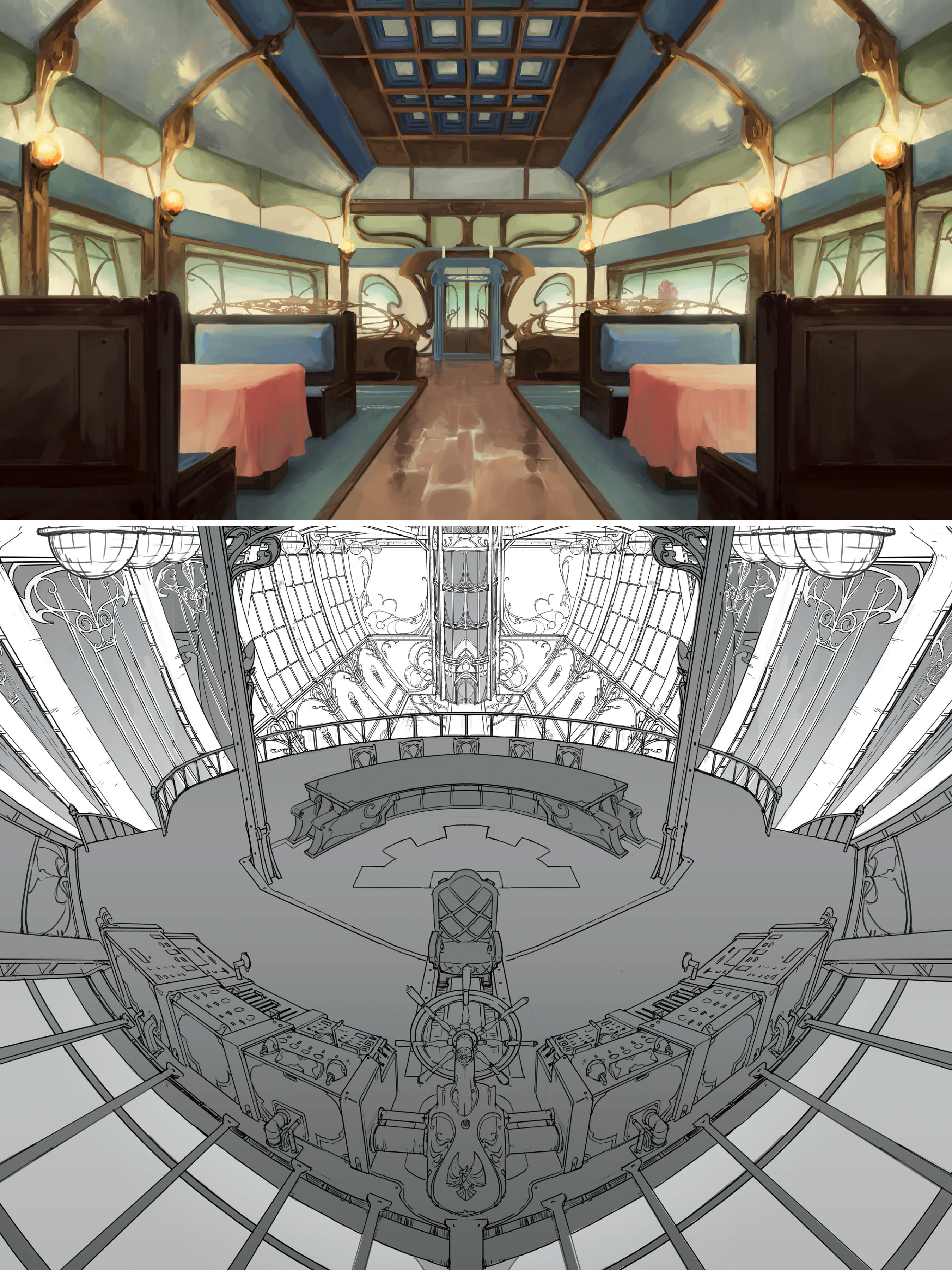 Read online The Legend of Korra: The Art of the Animated Series comic -  Issue # TPB 3 - 39