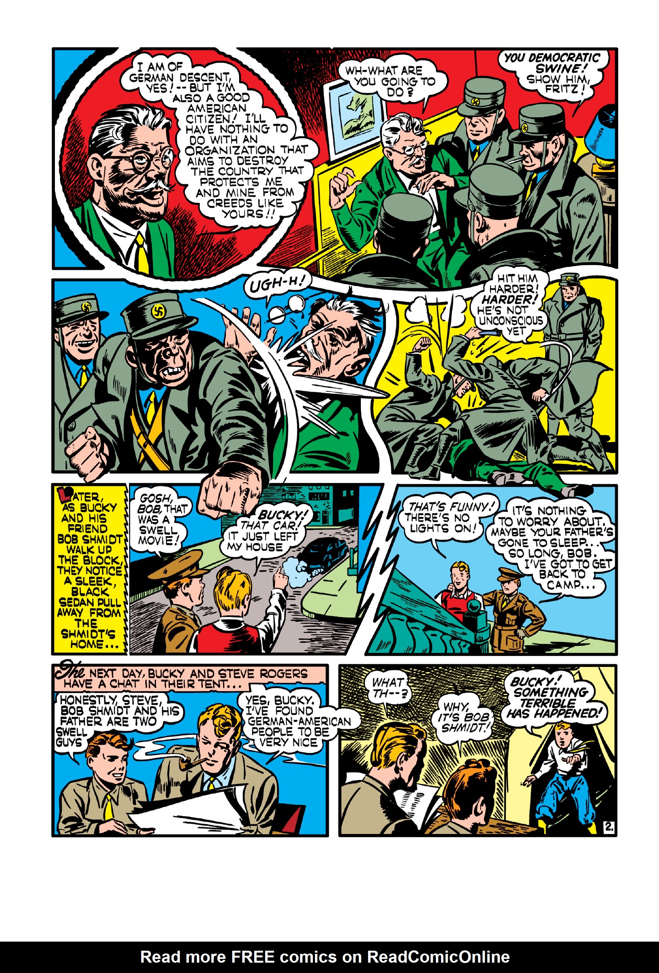 Read online Marvel Masterworks: Golden Age Captain America comic -  Issue # TPB 2 (Part 1) - 38