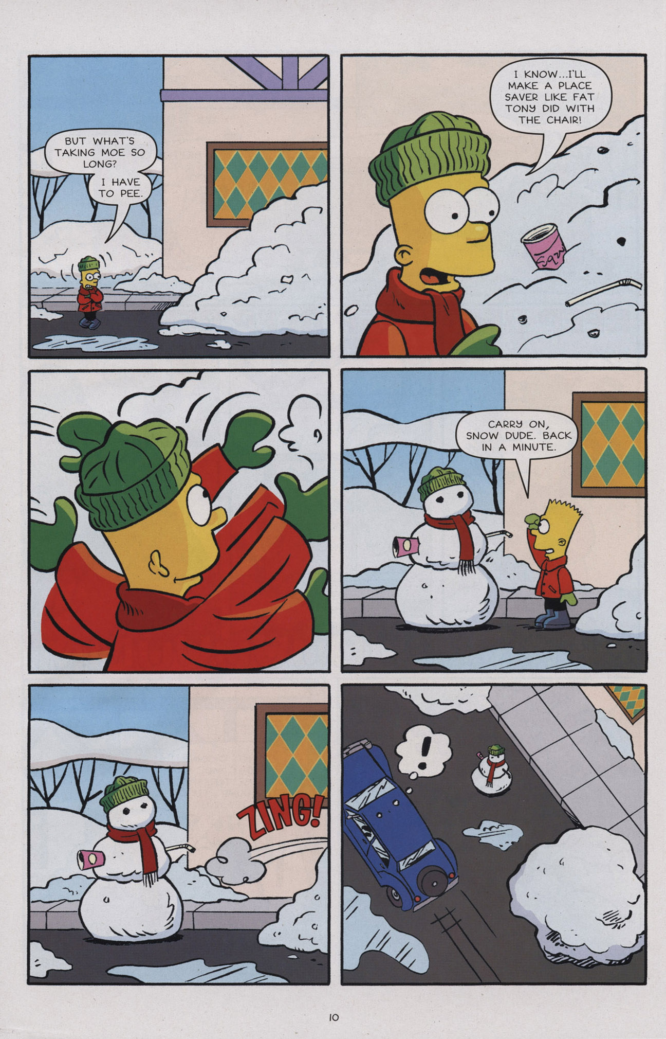 Read online The Simpsons Winter Wingding comic -  Issue #6 - 12