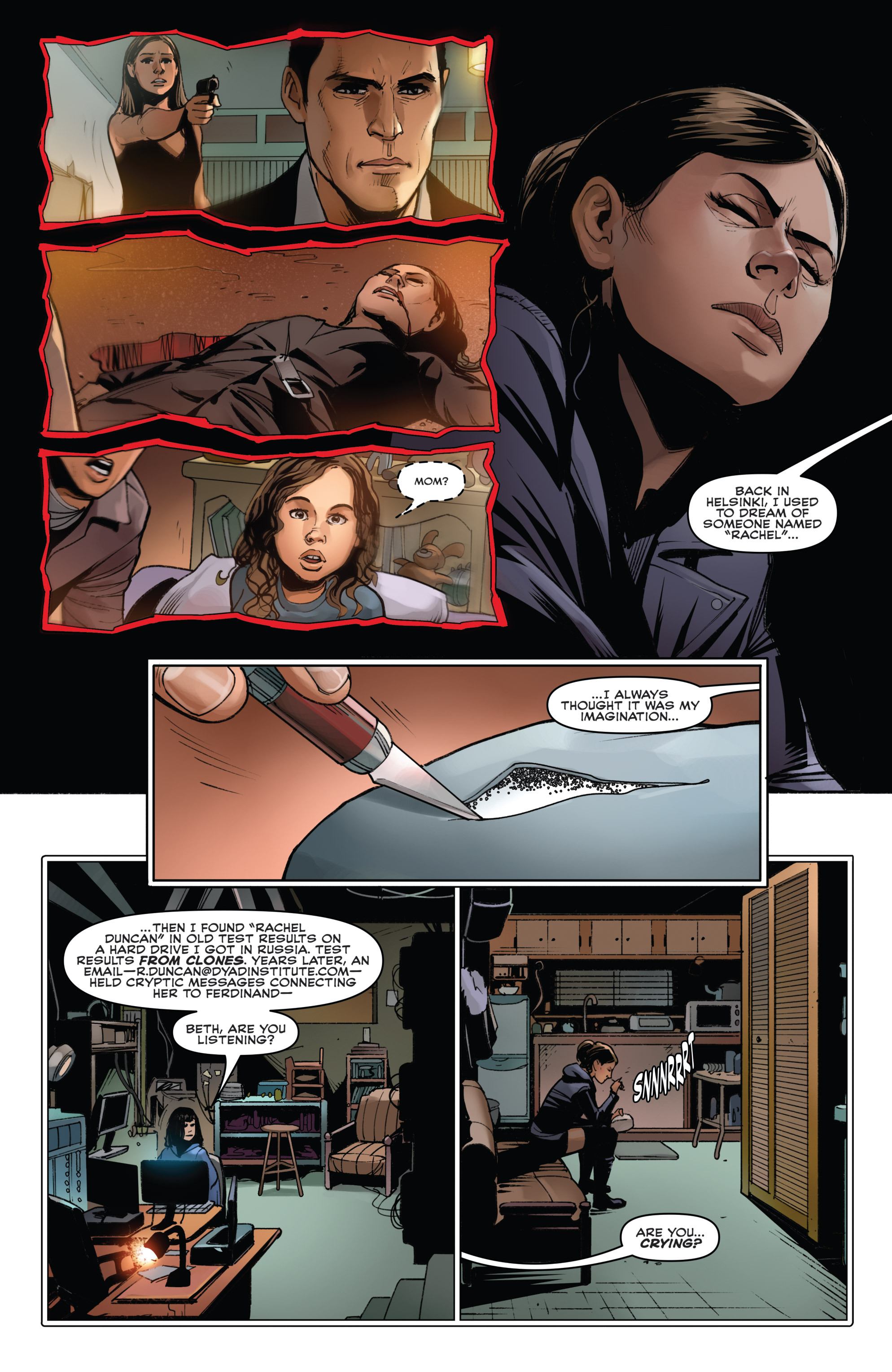 Read online Orphan Black: Deviations comic -  Issue #2 - 17