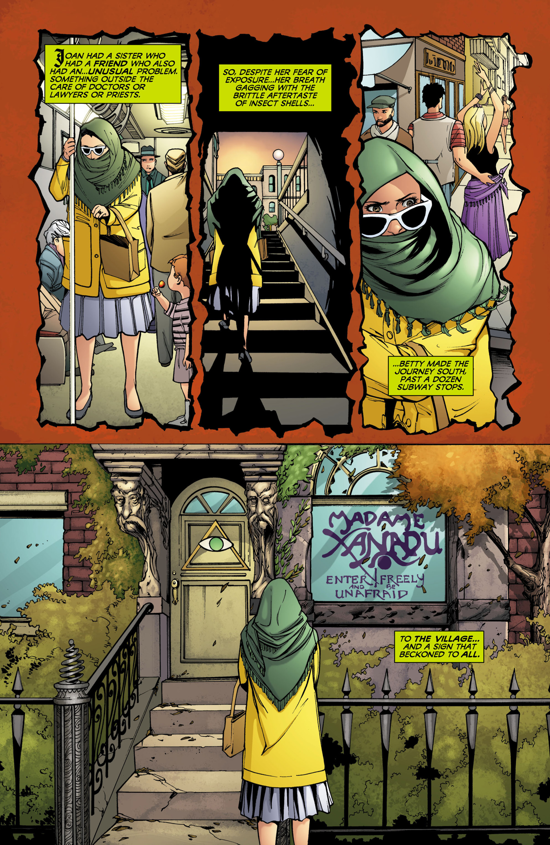 Read online Madame Xanadu comic -  Issue #16 - 18