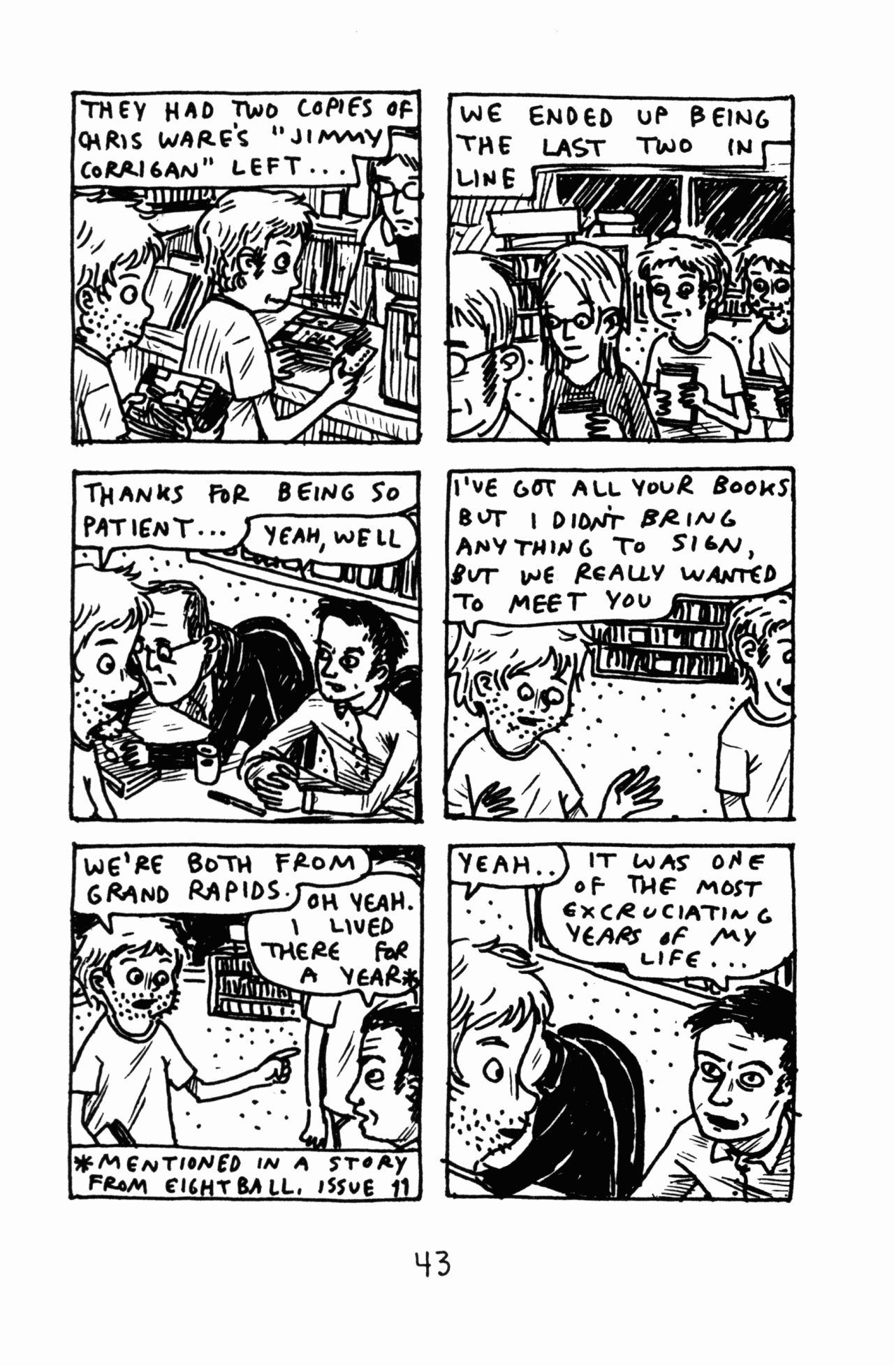 Read online Funny Misshapen Body: A Memoir comic -  Issue # TPB (Part 1) - 49