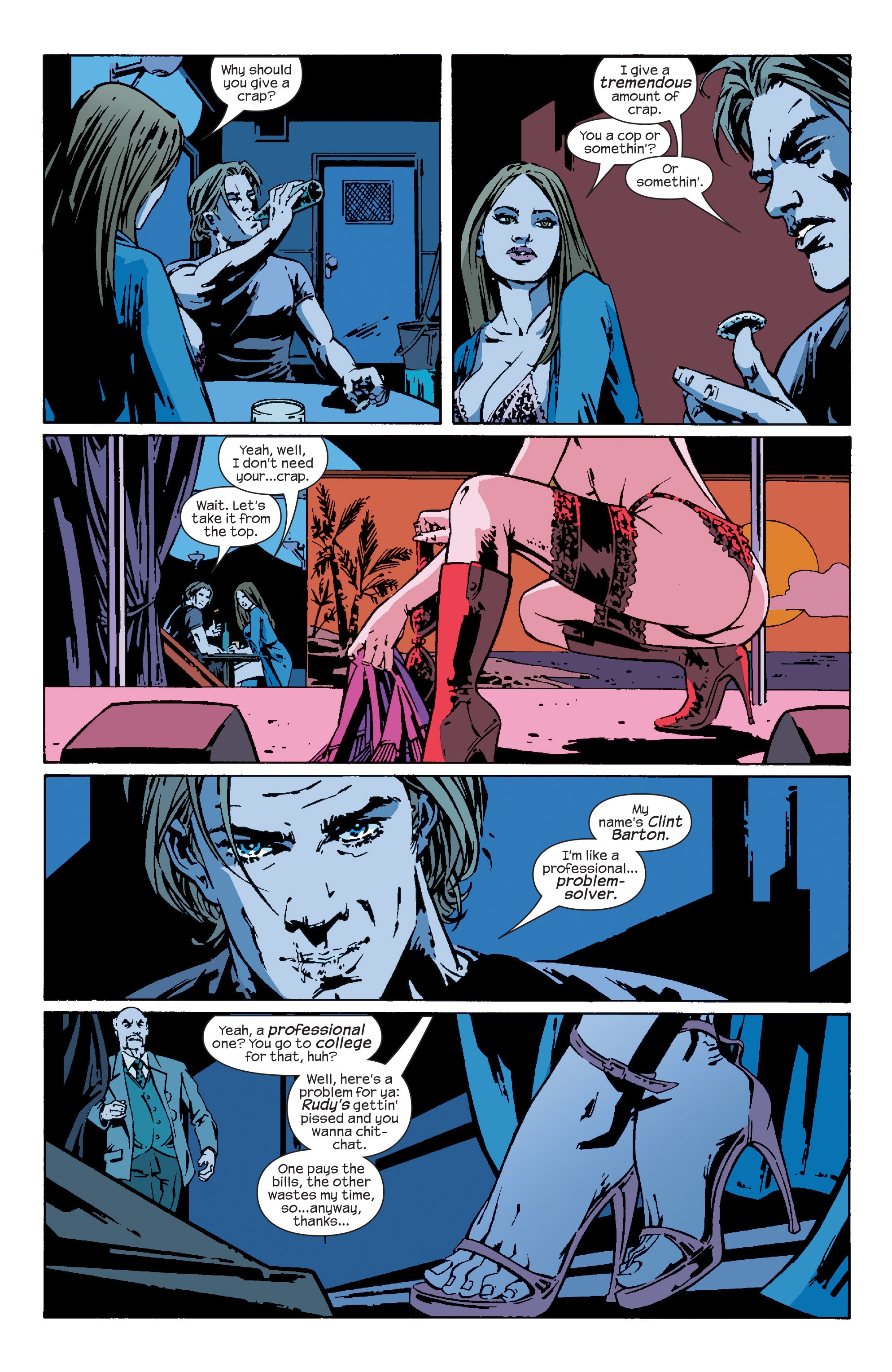 Read online Hawkeye (2003) comic -  Issue #1 - 14