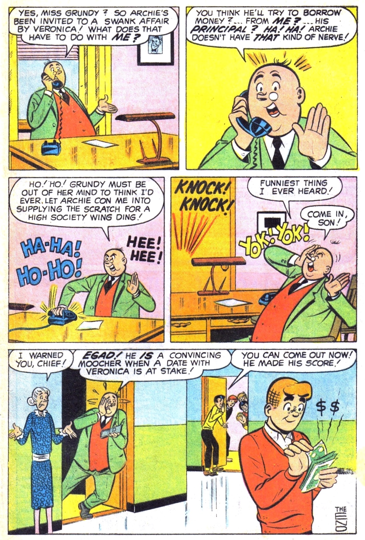 Read online Archie (1960) comic -  Issue #191 - 33