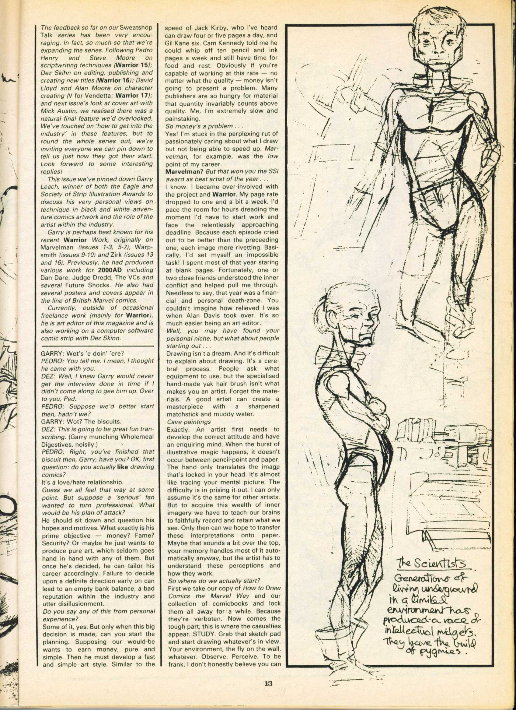 Read online Warrior comic -  Issue #18 - 13