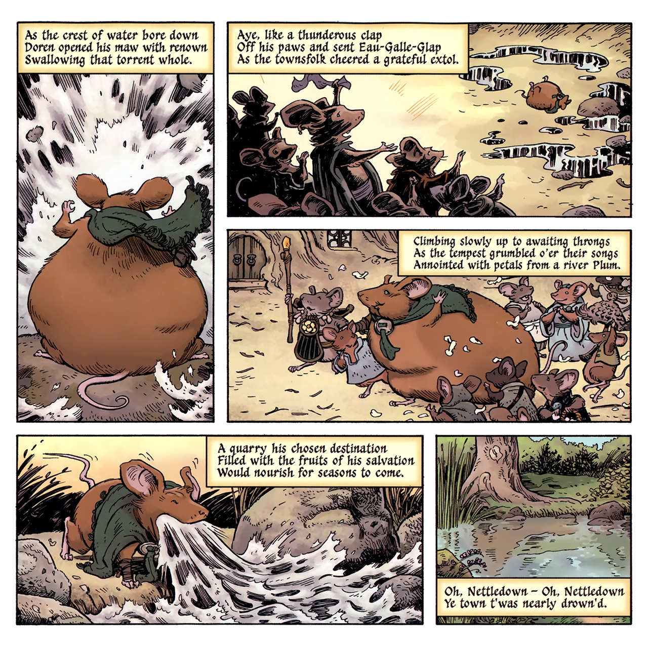 Read online Mouse Guard: Legends of the Guard comic -  Issue #3 - 19