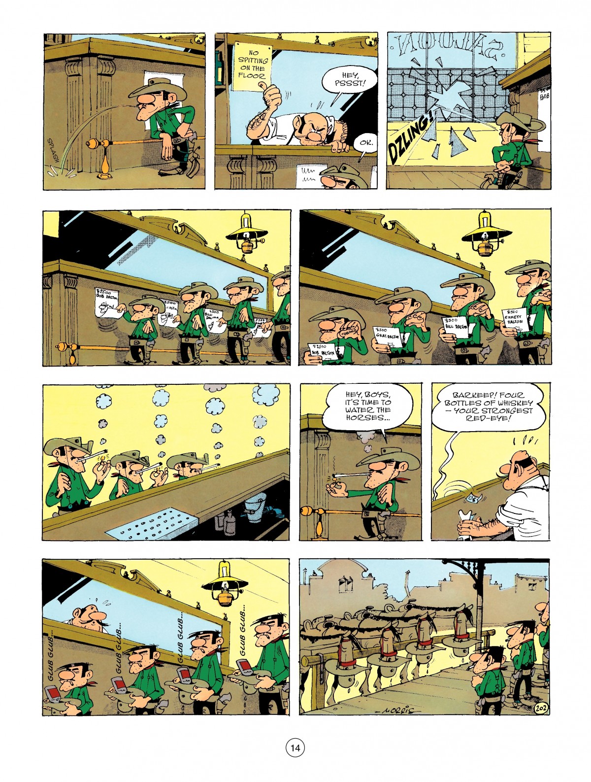 Read online A Lucky Luke Adventure comic -  Issue #47 - 14