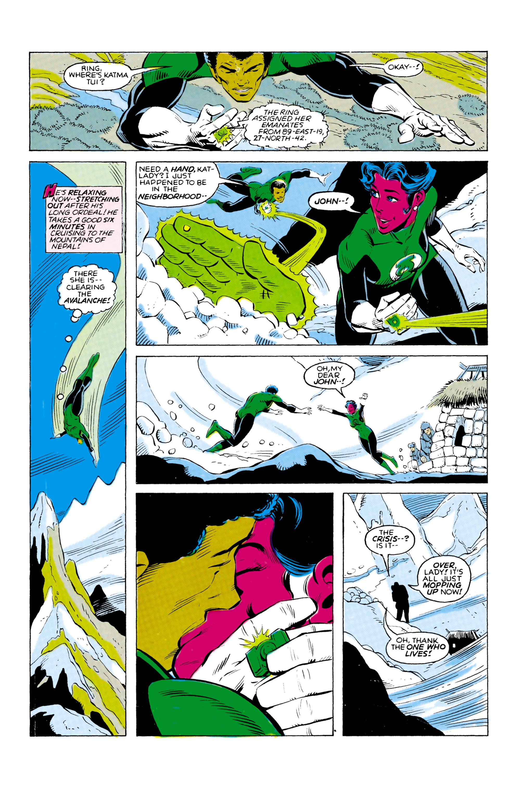 Green Lantern (1960) Issue #196 #199 - English 6