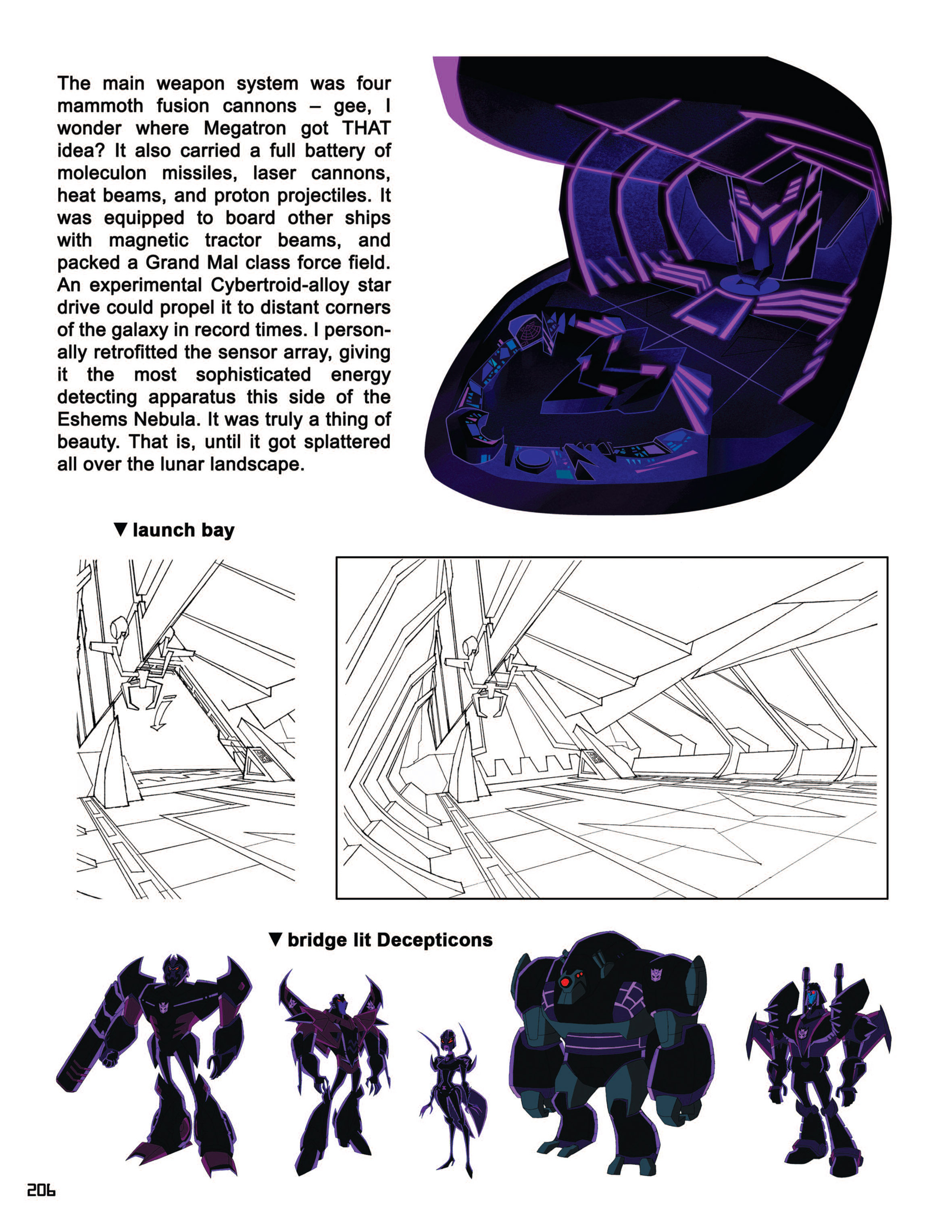 Read online Transformers Animated: The Allspark Almanac comic -  Issue # TPB 1 - 207