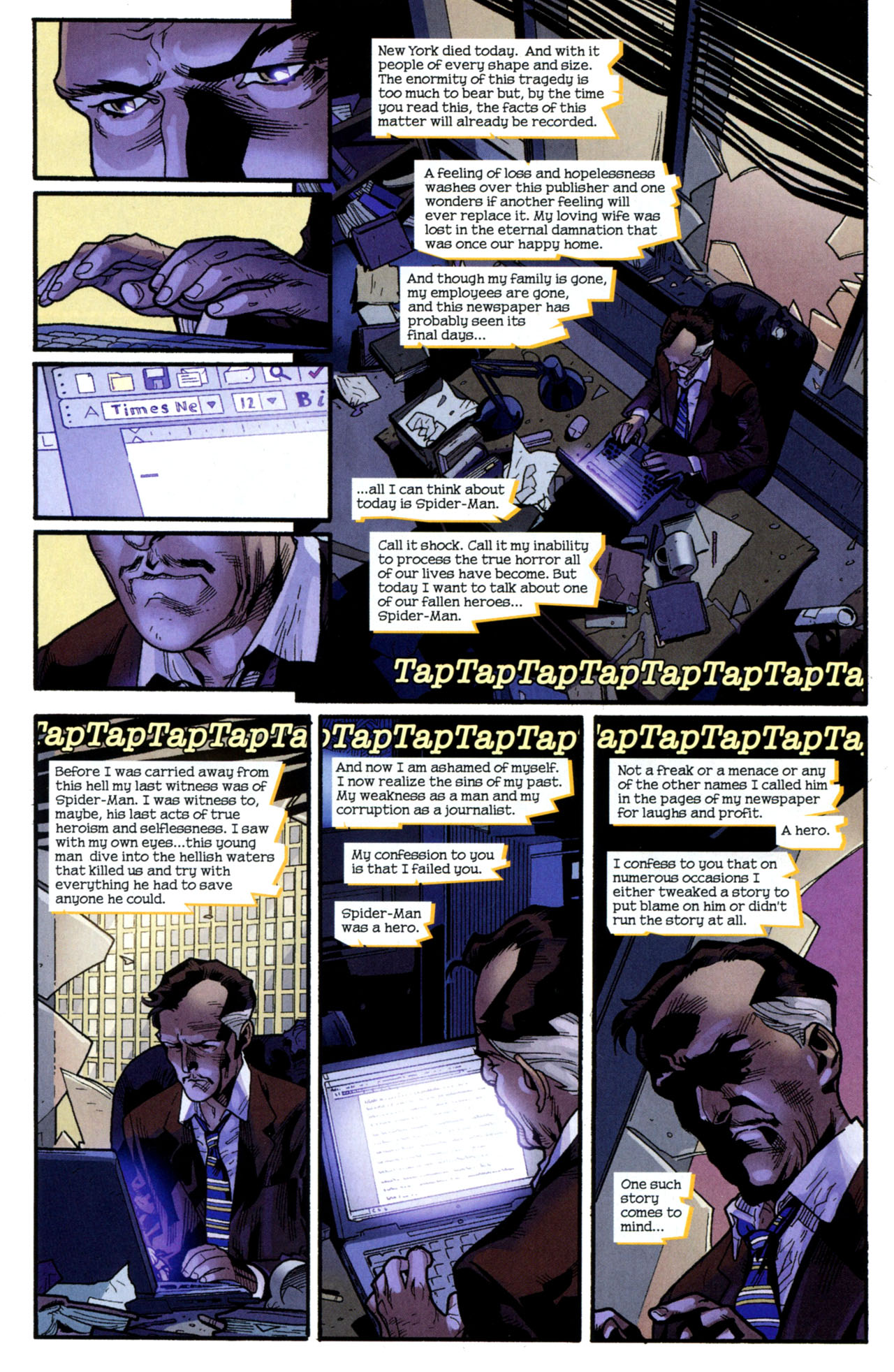 Read online Ultimatum: Spider-Man Requiem comic -  Issue #2 - 4