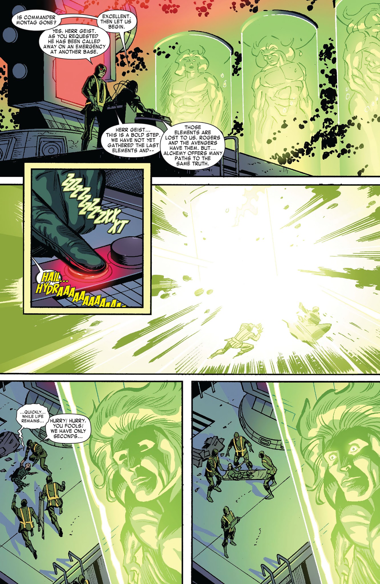 Read online Captain America: Hail Hydra comic -  Issue #5 - 12