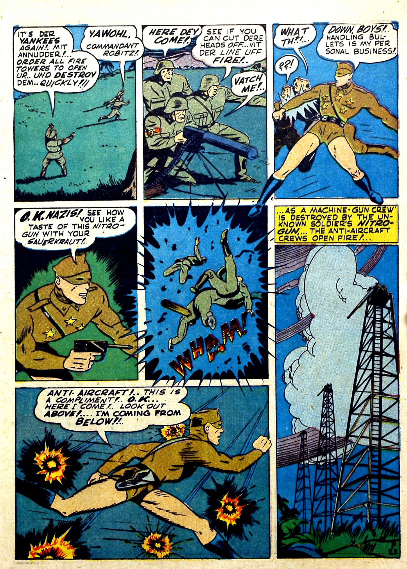 Read online Our Flag Comics comic -  Issue #4 - 25