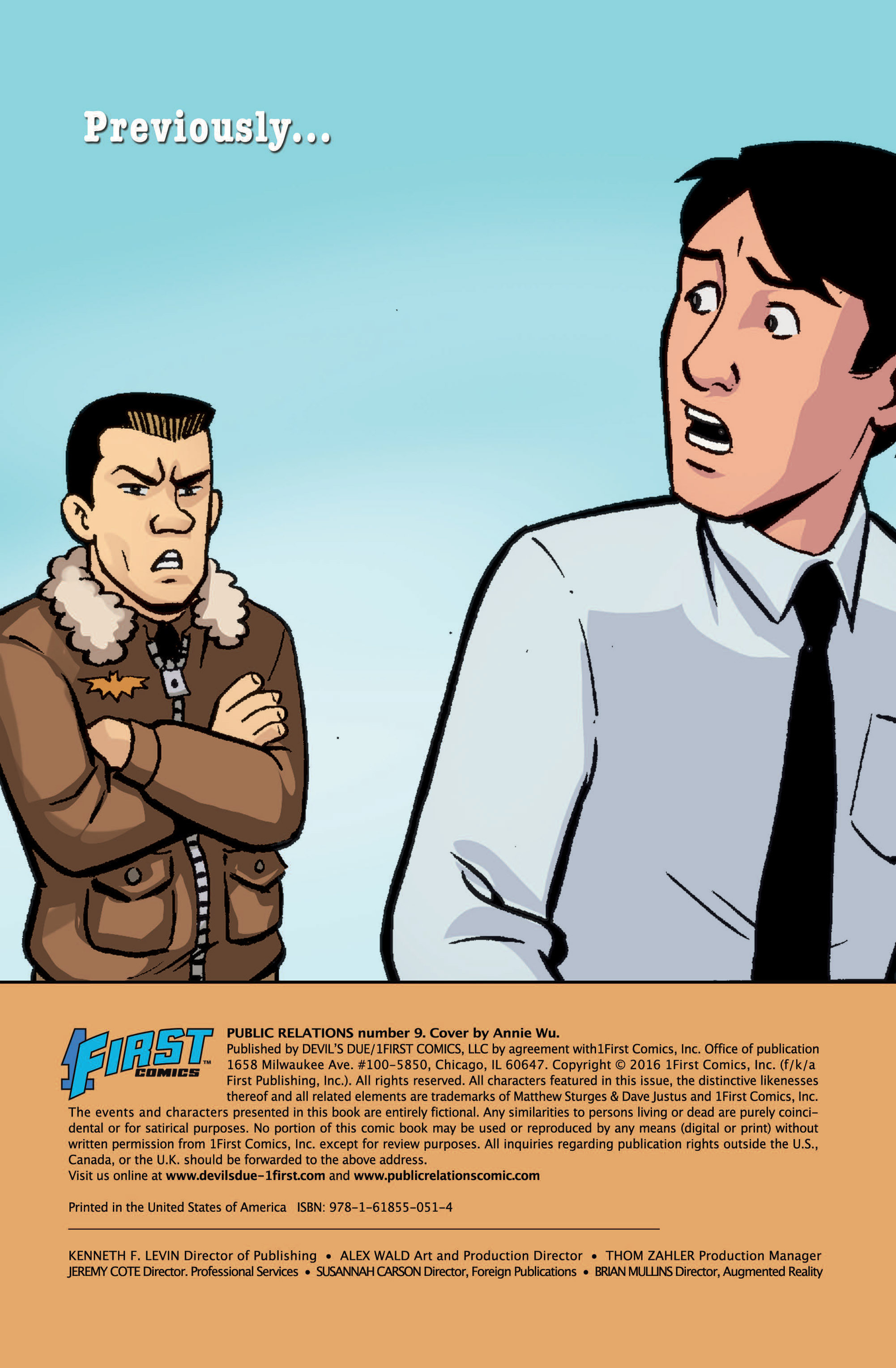 Read online Public Relations comic -  Issue #9 - 2