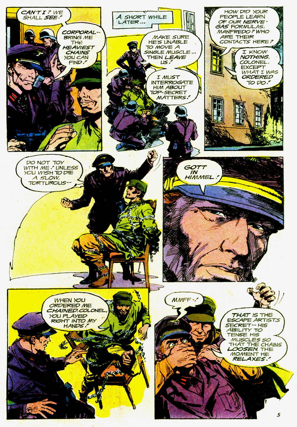 Read online G.I. Combat (1952) comic -  Issue #266 - 19
