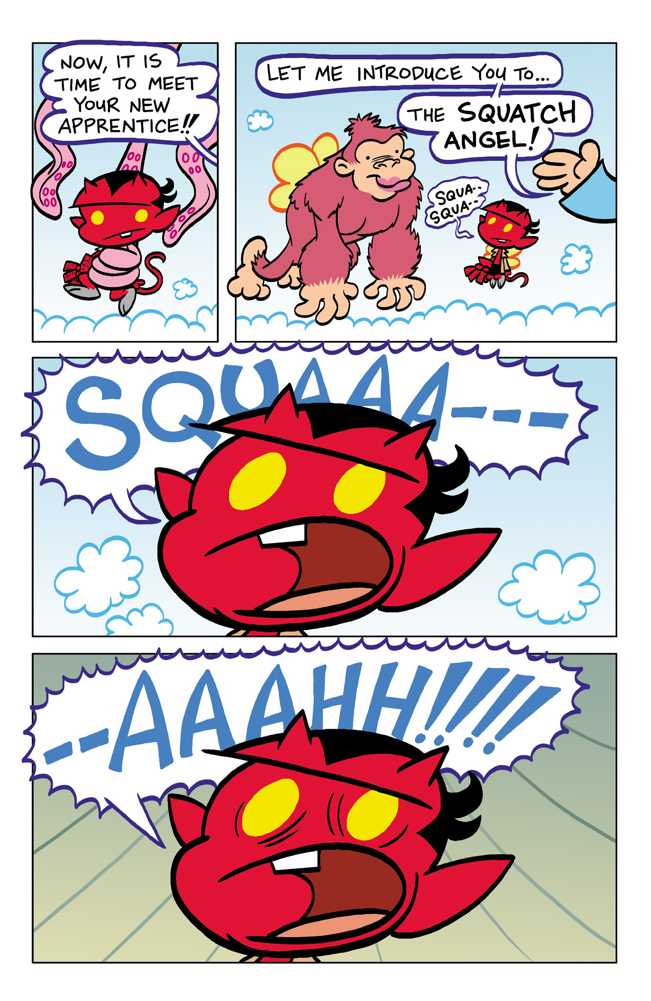 Read online Itty Bitty Hellboy comic -  Issue #4 - 23