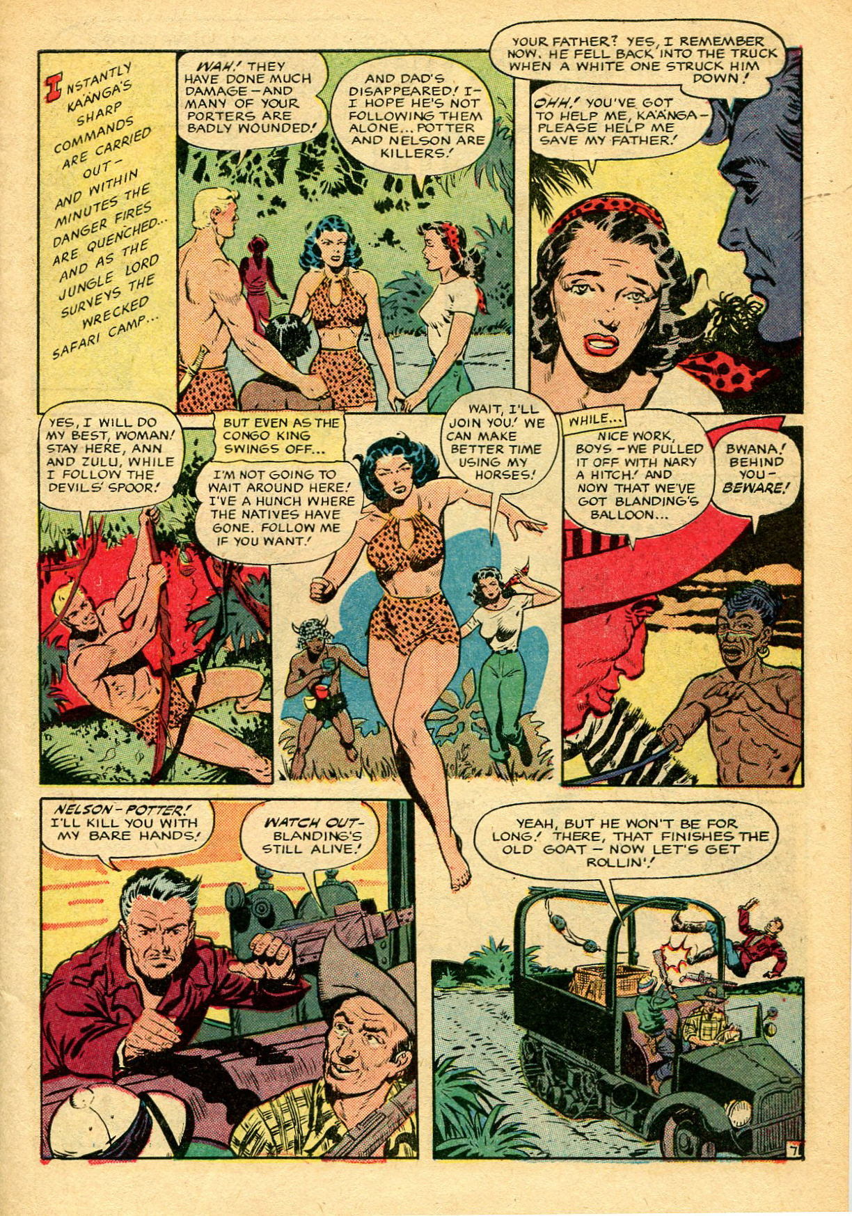 Read online Jungle Comics comic -  Issue #130 - 9