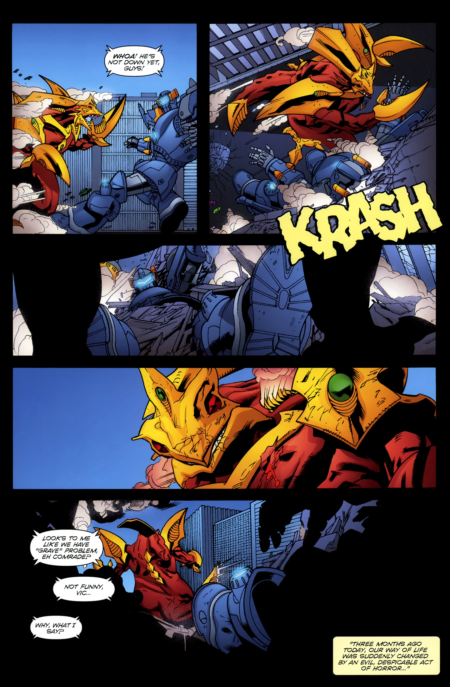 Read online Monsterpocalypse comic -  Issue #0 - 12