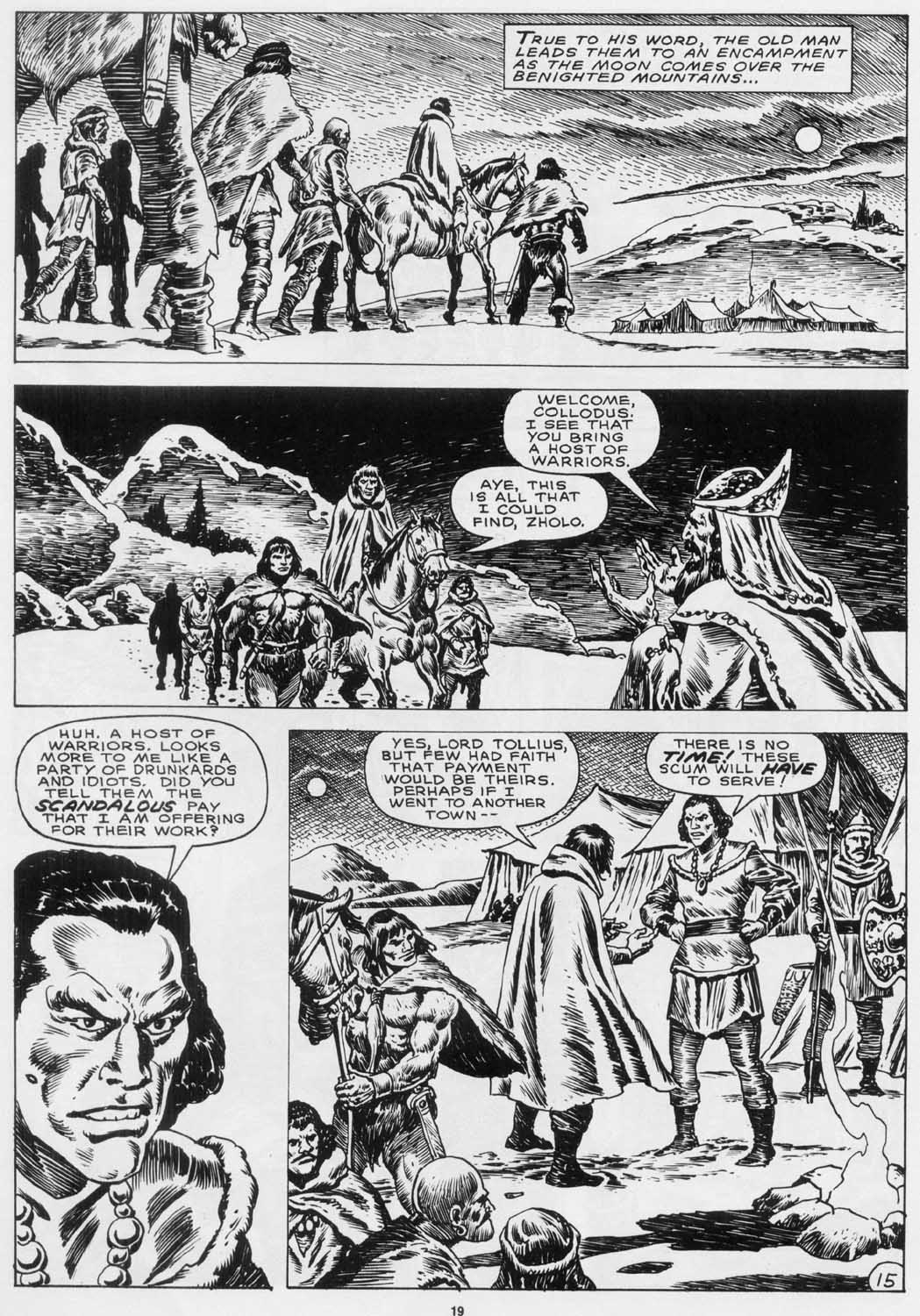 Read online The Savage Sword Of Conan comic -  Issue #155 - 21