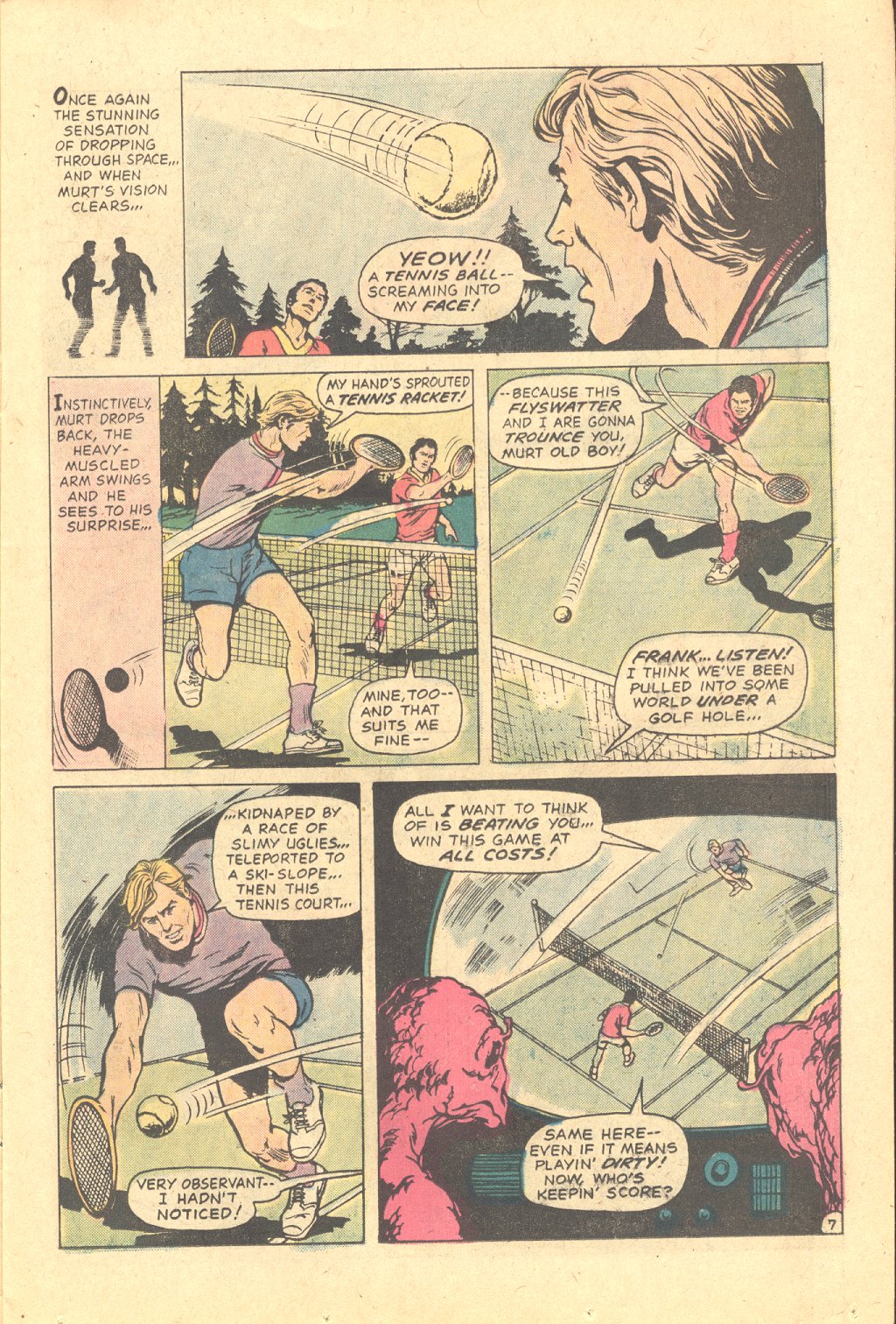 Read online Strange Sports Stories (1973) comic -  Issue #6 - 8