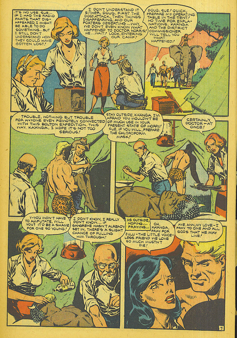 Read online Jungle Comics comic -  Issue #124 - 9