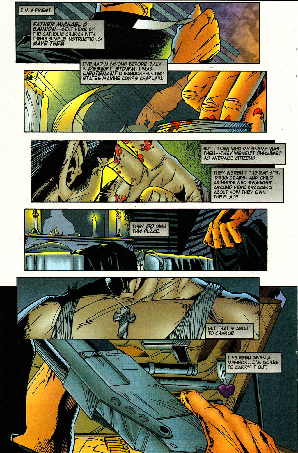 Read online Avengelyne (1996) comic -  Issue #3 - 32