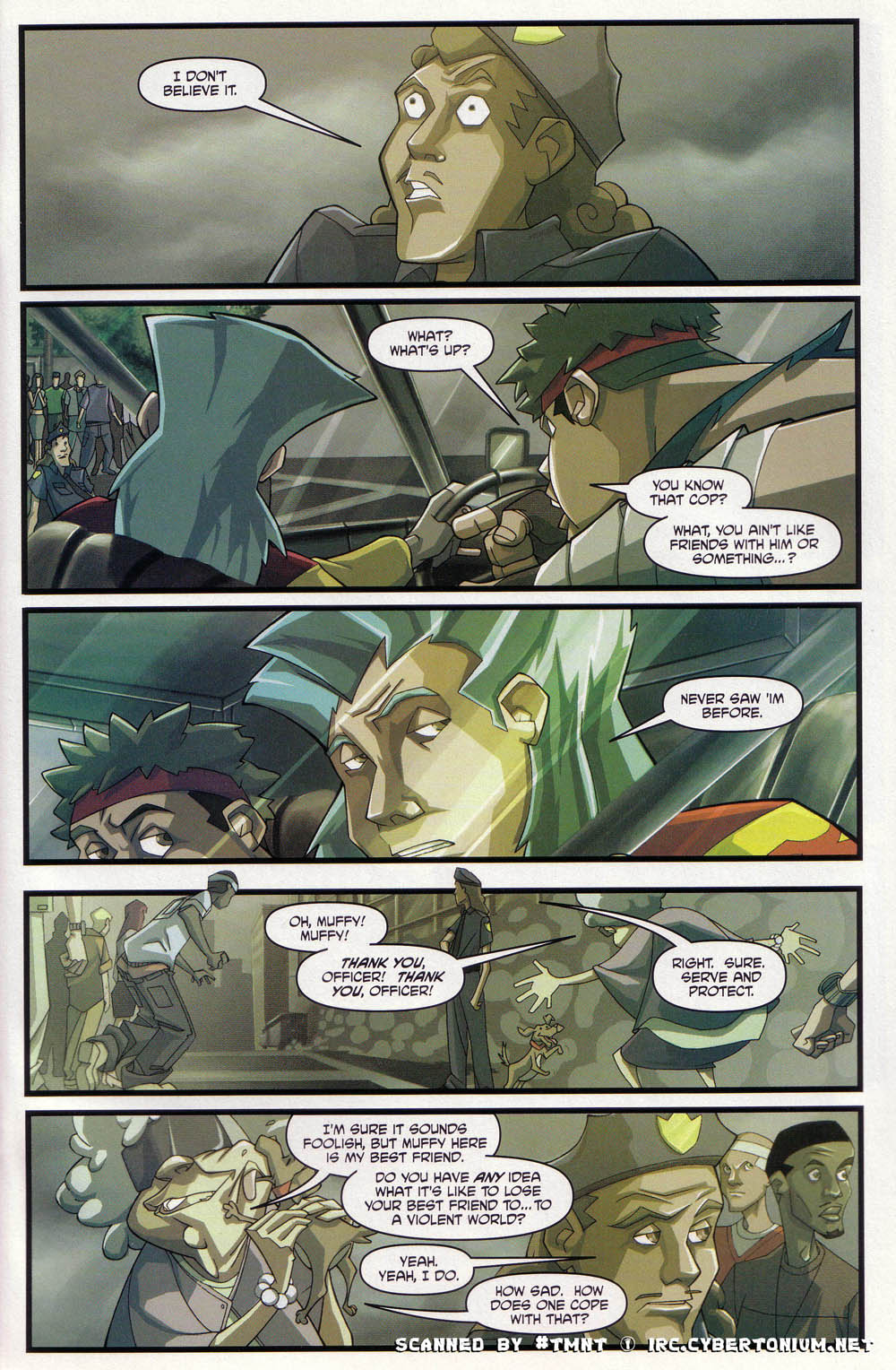 Read online Teenage Mutant Ninja Turtles (2003) comic -  Issue #1 - 9