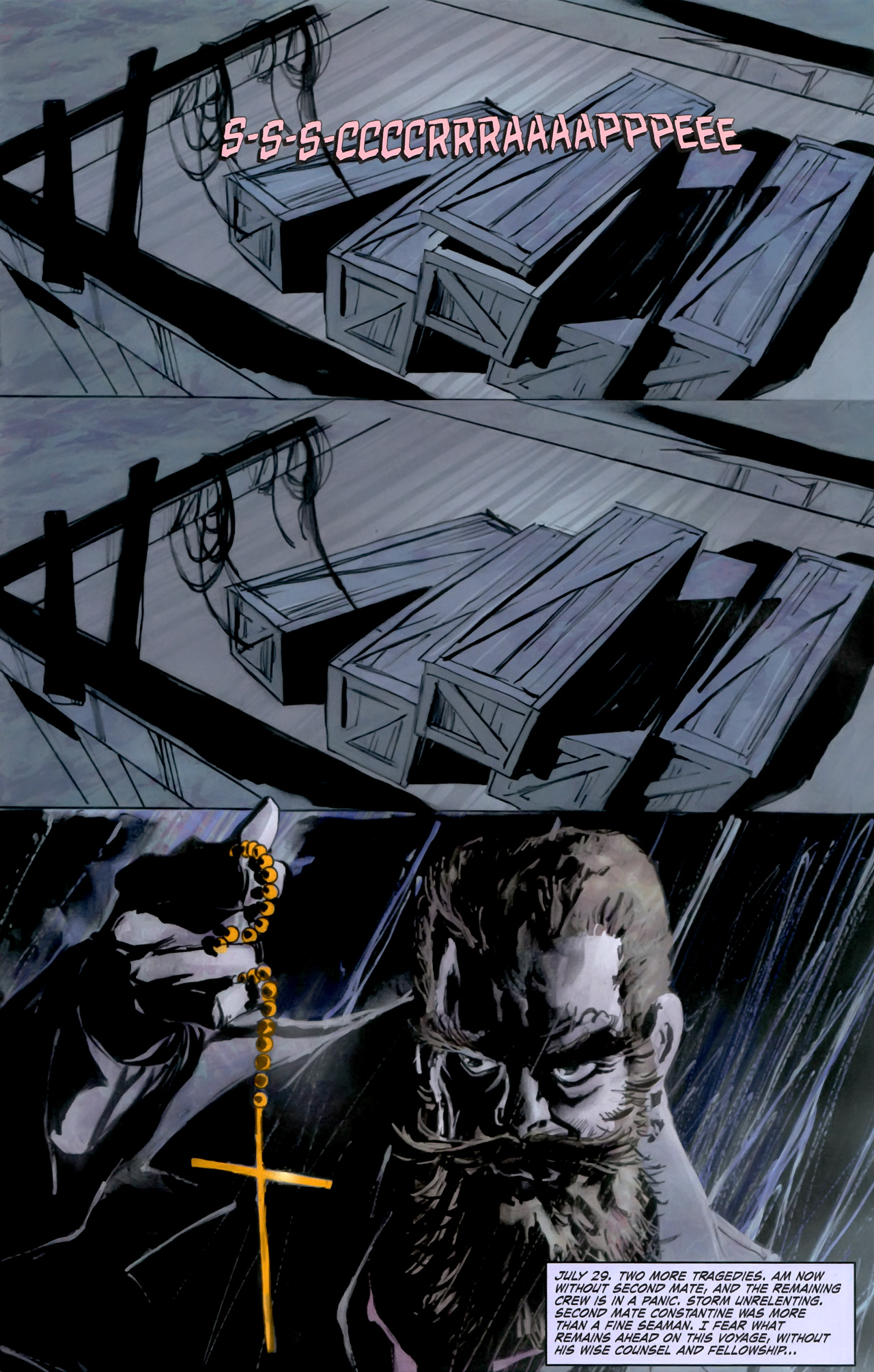 Read online Bram Stoker's Death Ship comic -  Issue #2 - 19